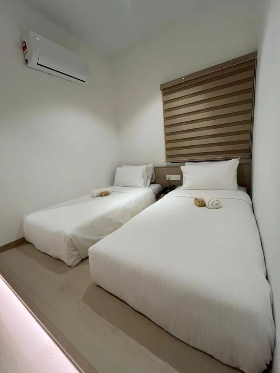 Bed in SWM Hotel