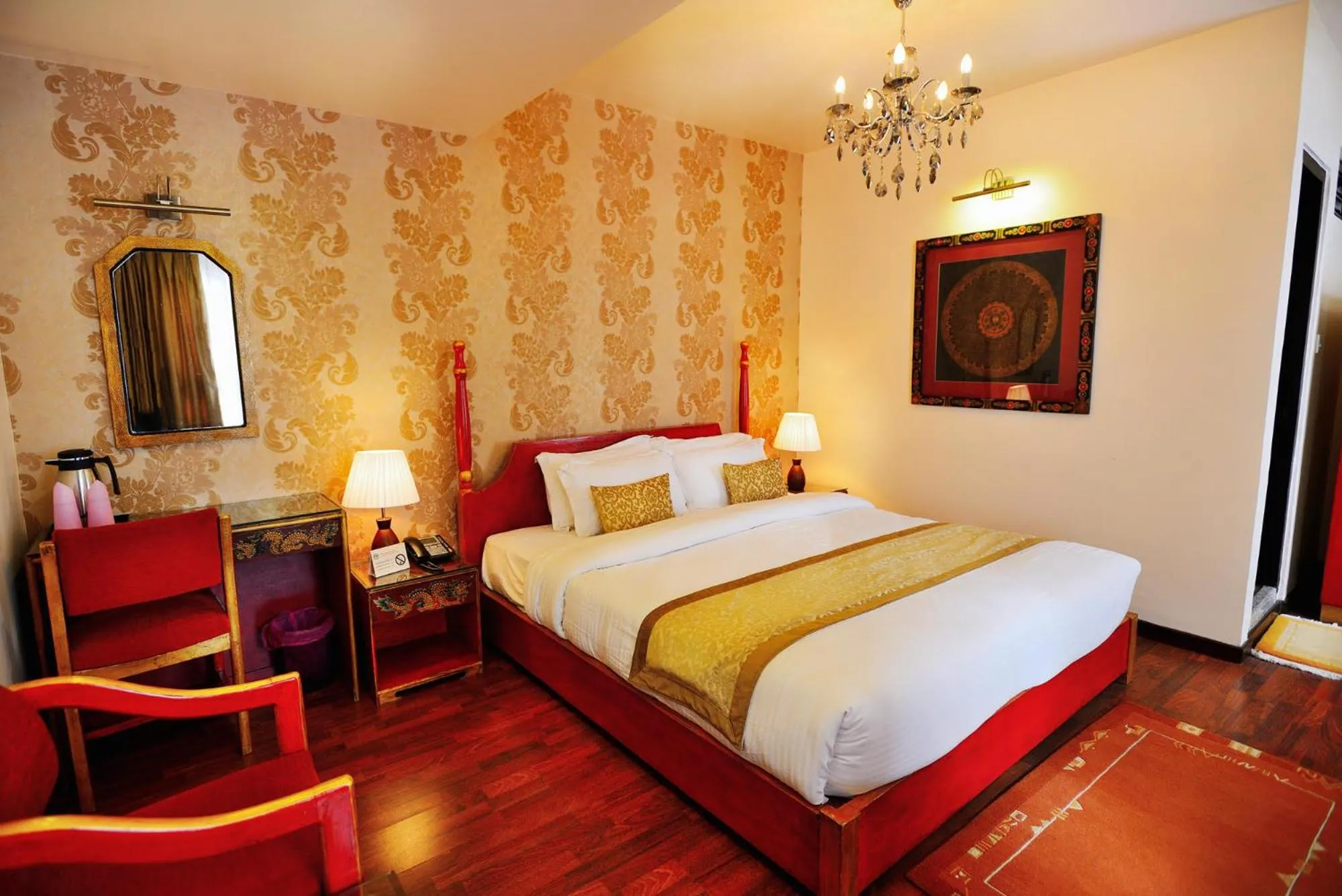 Photo of the whole room, Bed in Mandala Boutique Hotel