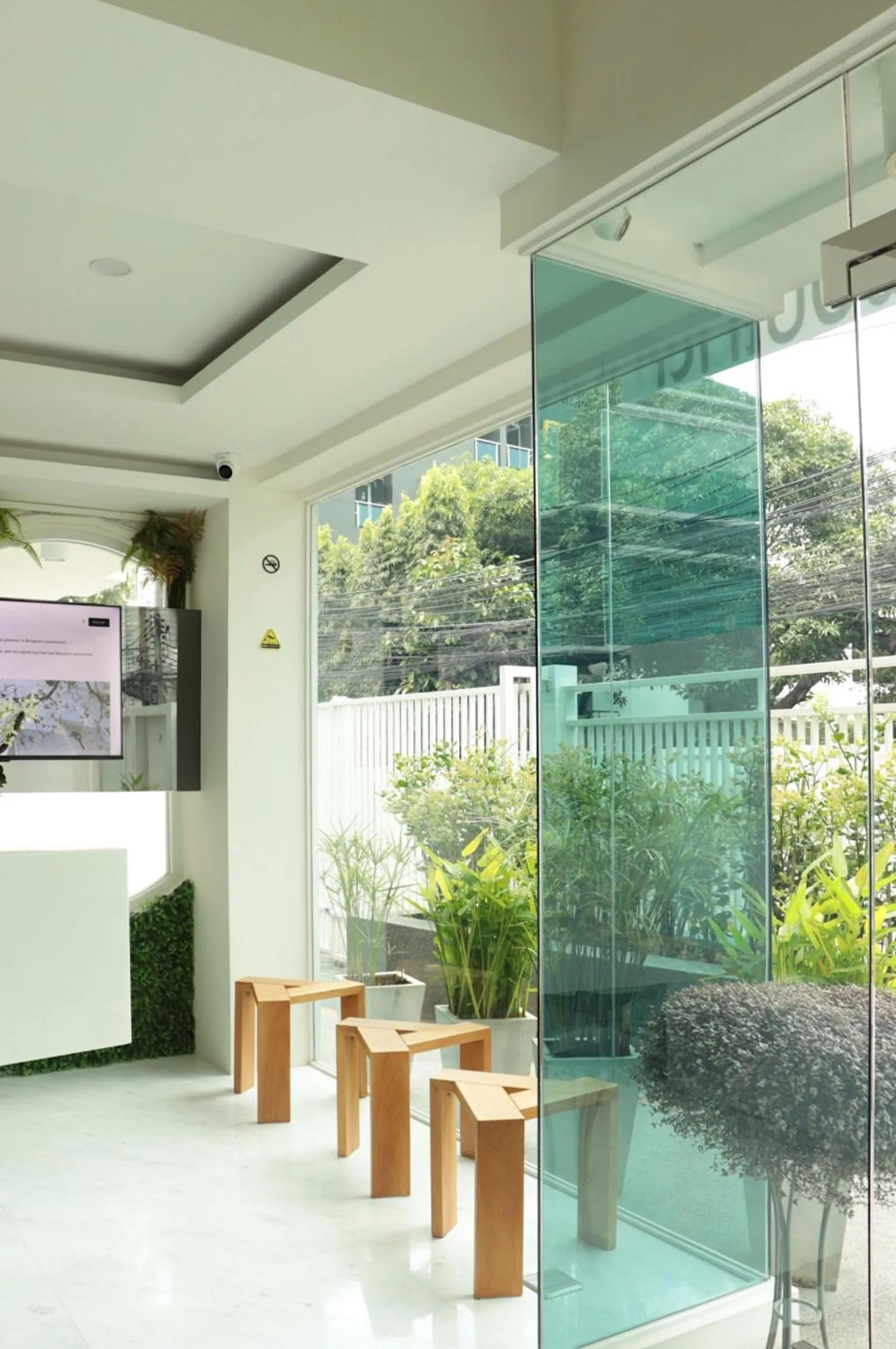 Lobby or reception in ResT Bangkok Poshtel