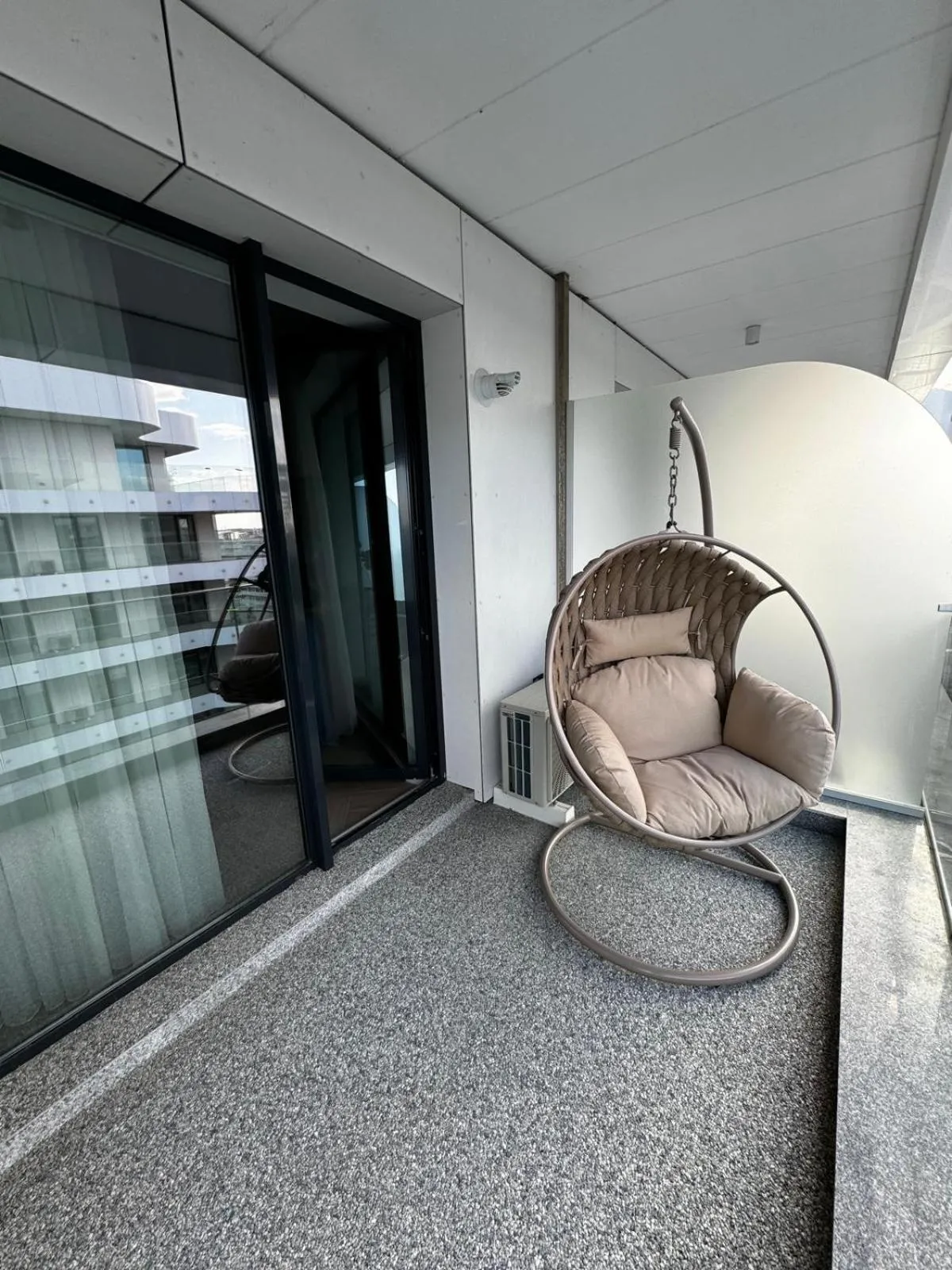 Balcony/Terrace in Studio Bianca in complex Sea On Mamaia Nord