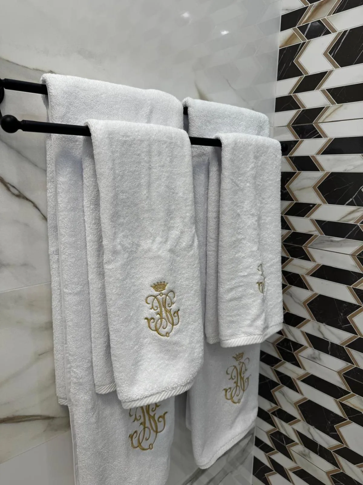 towels in Studio Bianca in complex Sea On Mamaia Nord