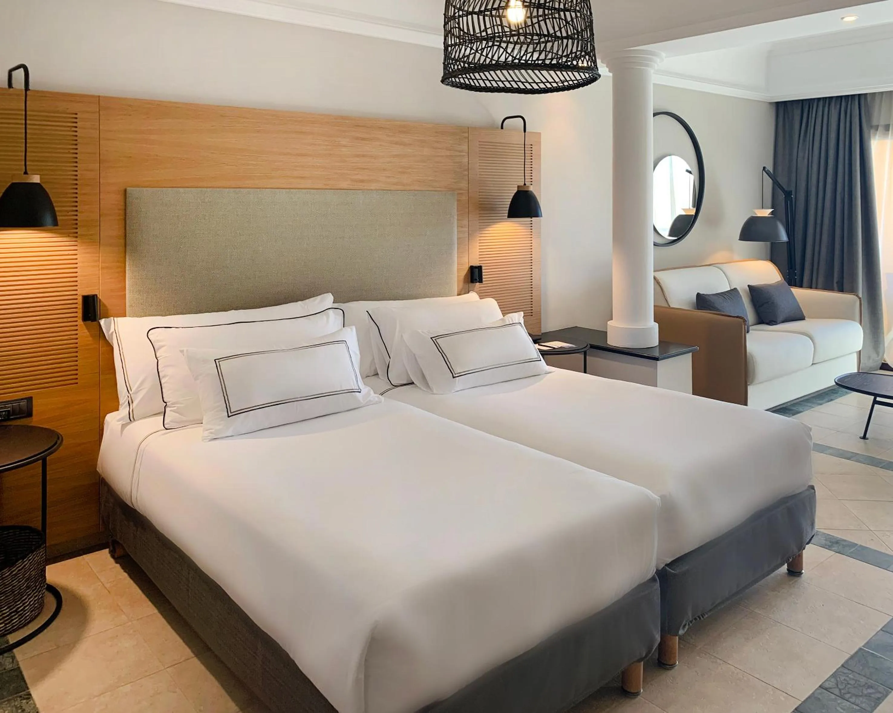 Bed in The Level at Meliá Villaitana