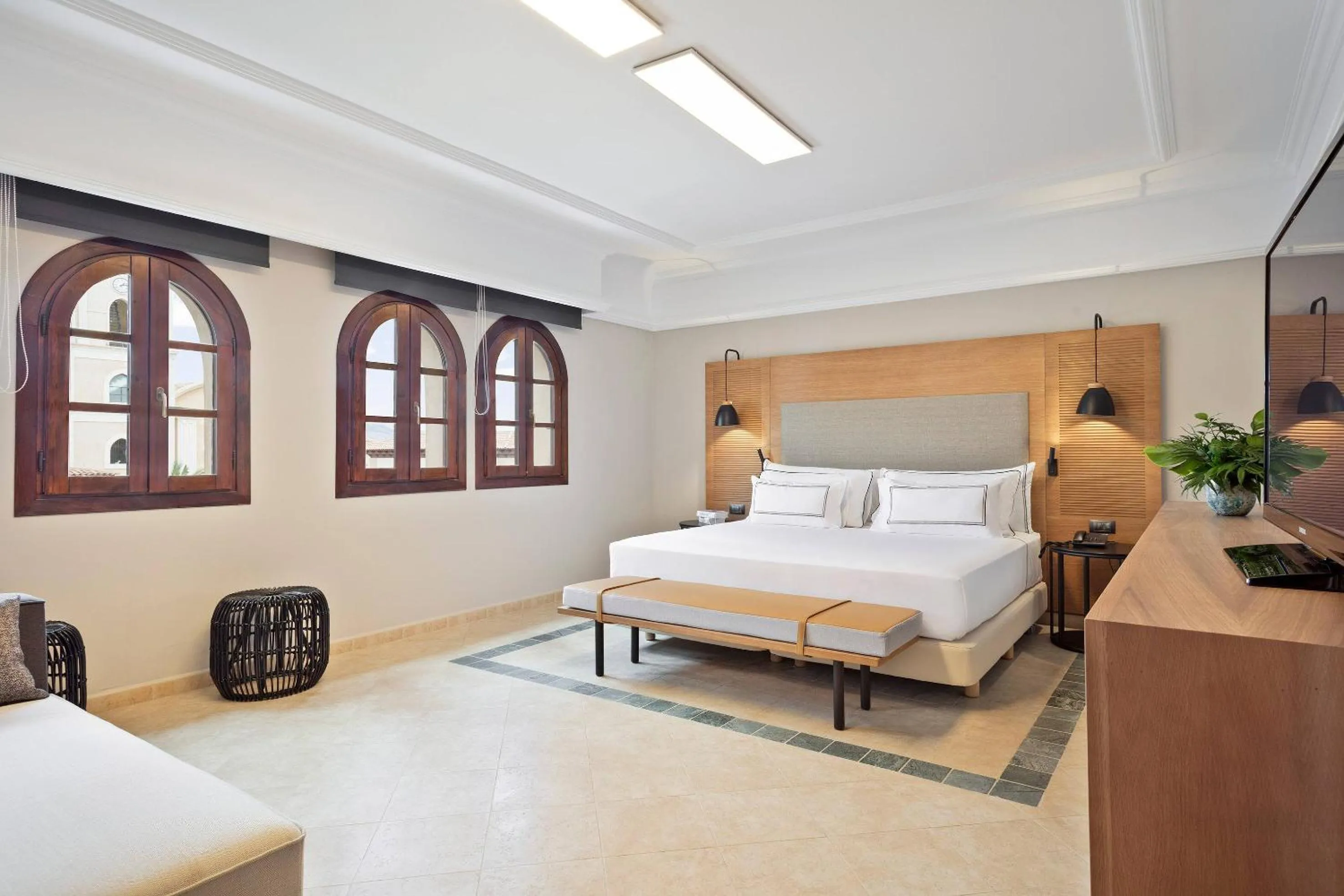 Bed in The Level at Meliá Villaitana