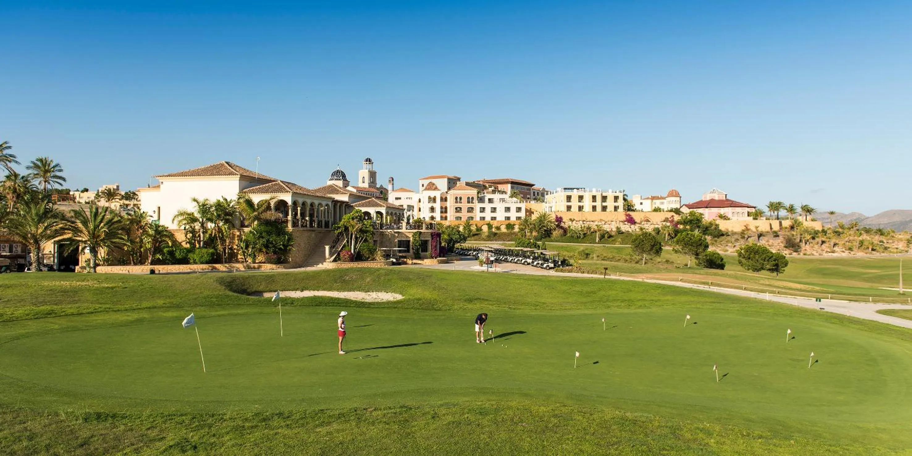 Golfcourse in The Level at Meliá Villaitana