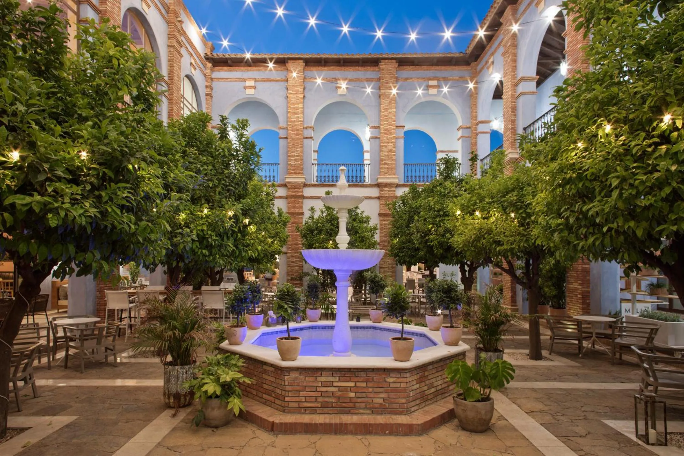 Patio in The Level at Meliá Villaitana