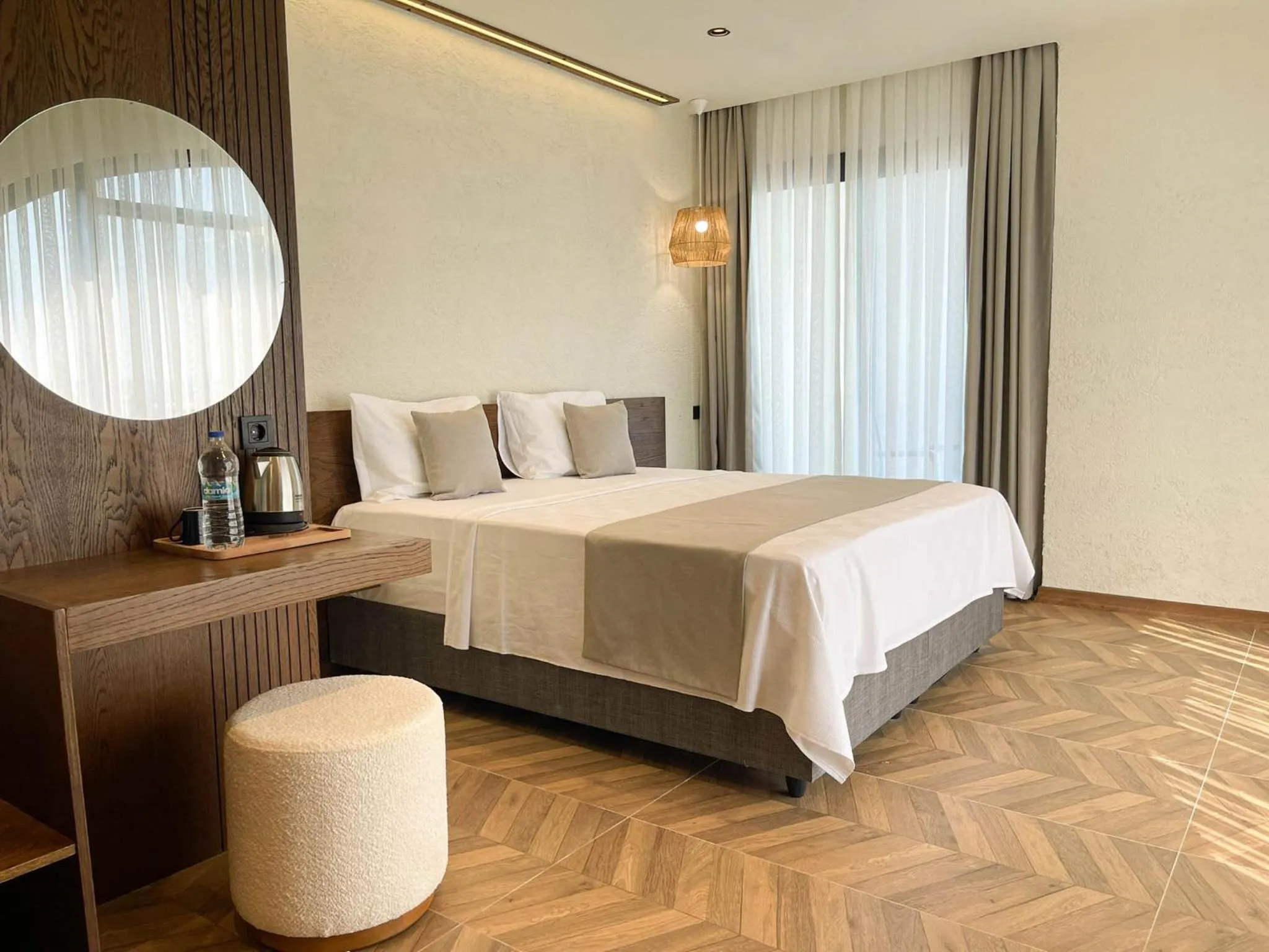 Bed in Now Boutique Hotel