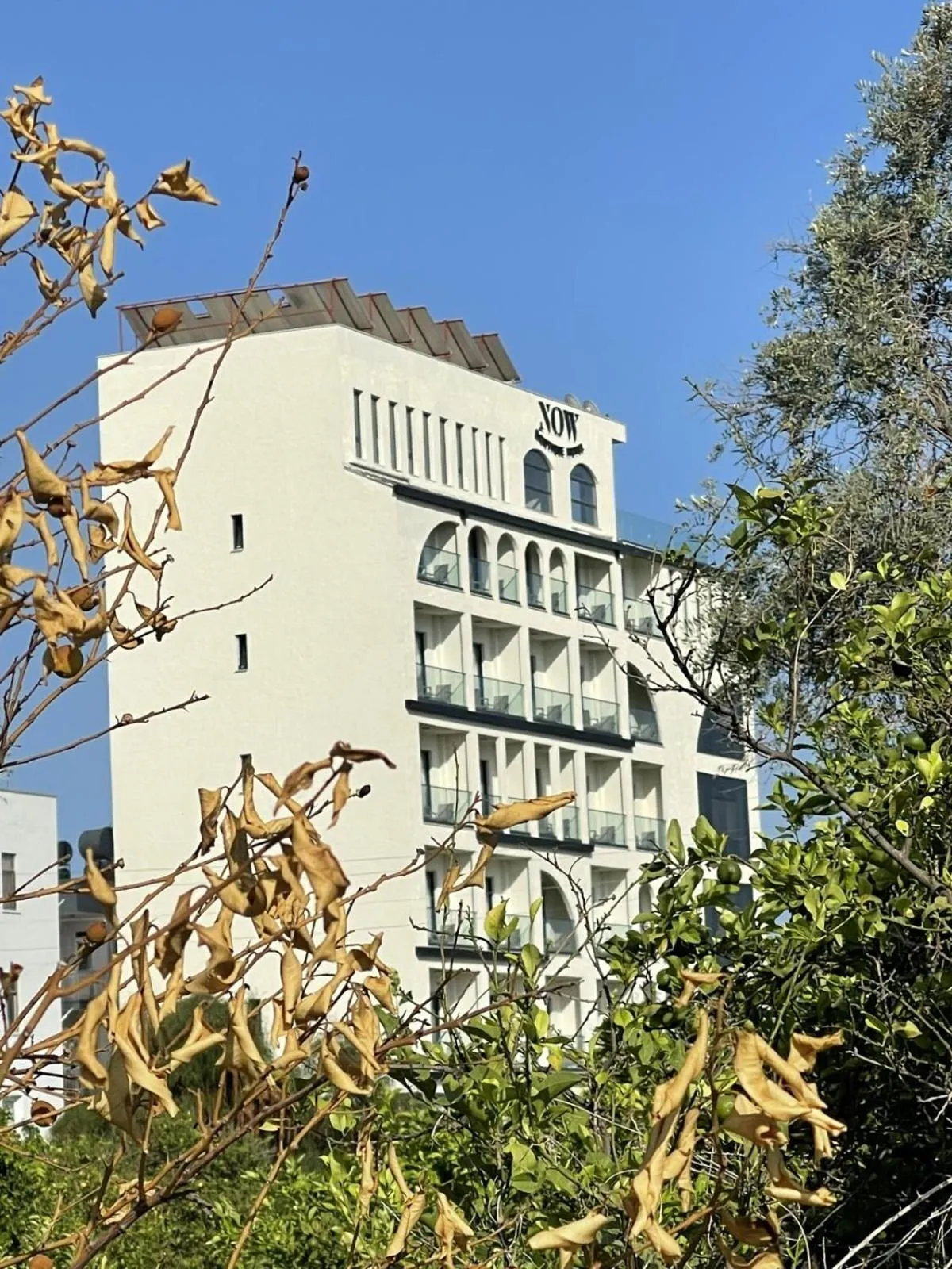 Property building in Now Boutique Hotel