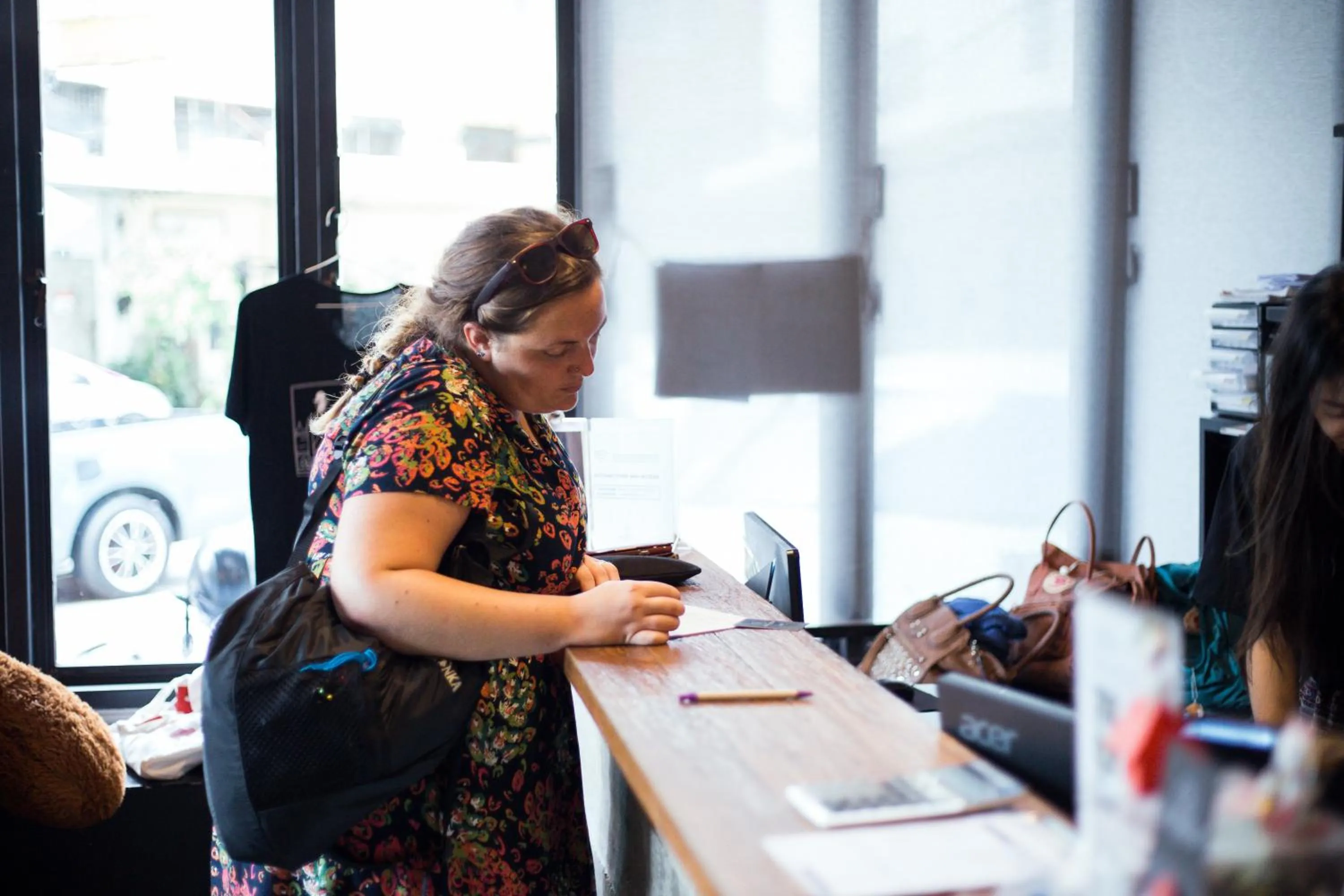 Lobby or reception in BED STATION Hostel Ratchthewi