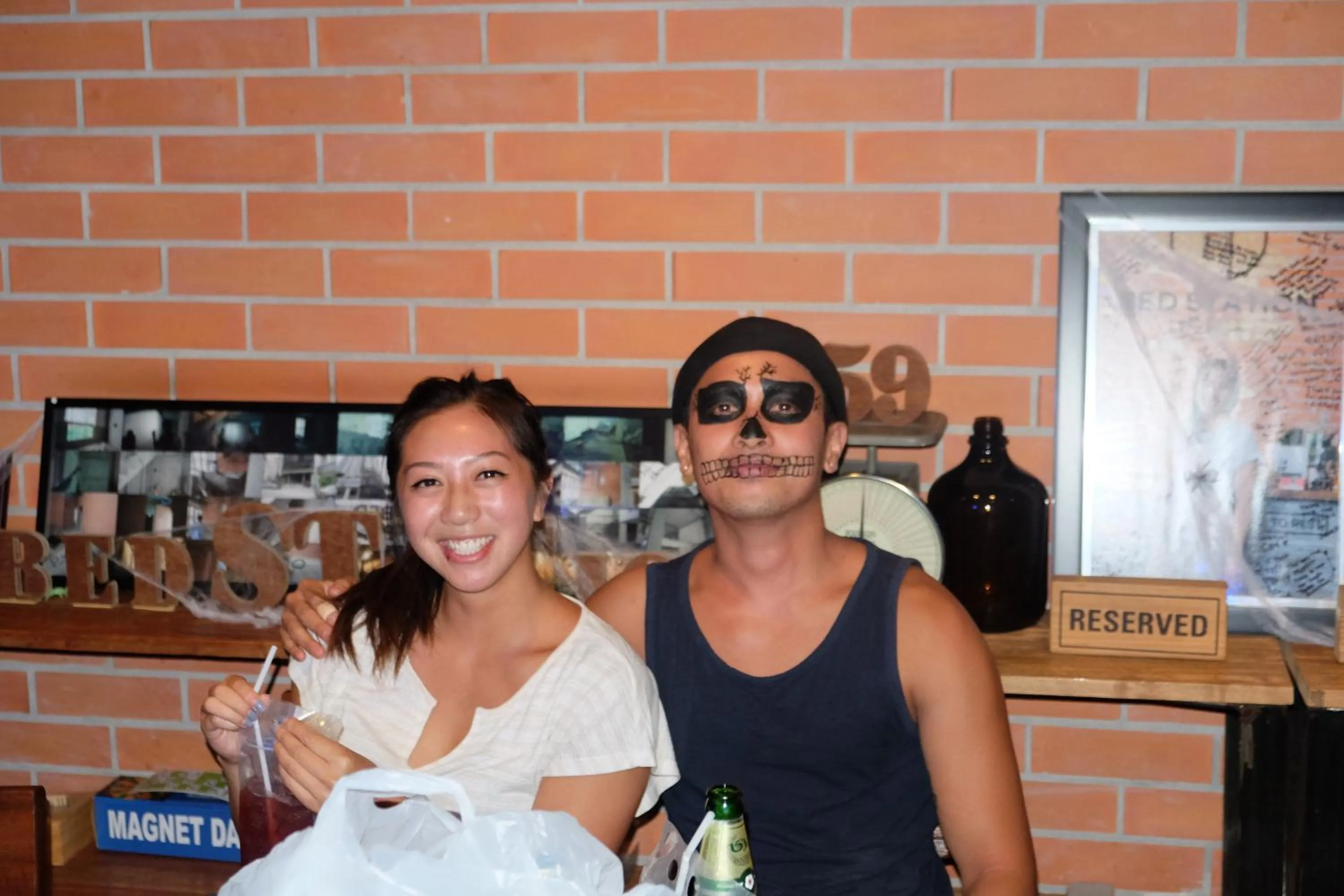 Evening entertainment in BED STATION Hostel Ratchthewi