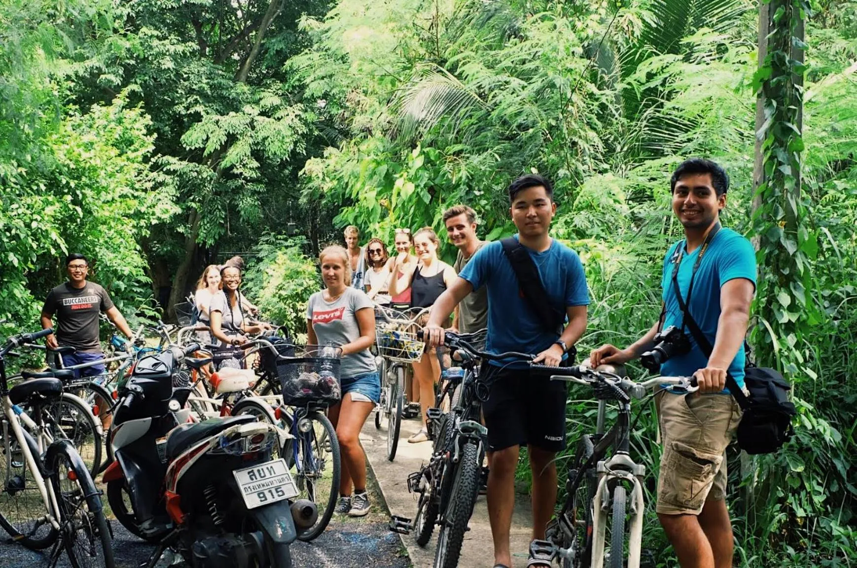 Cycling in BED STATION Hostel Ratchthewi