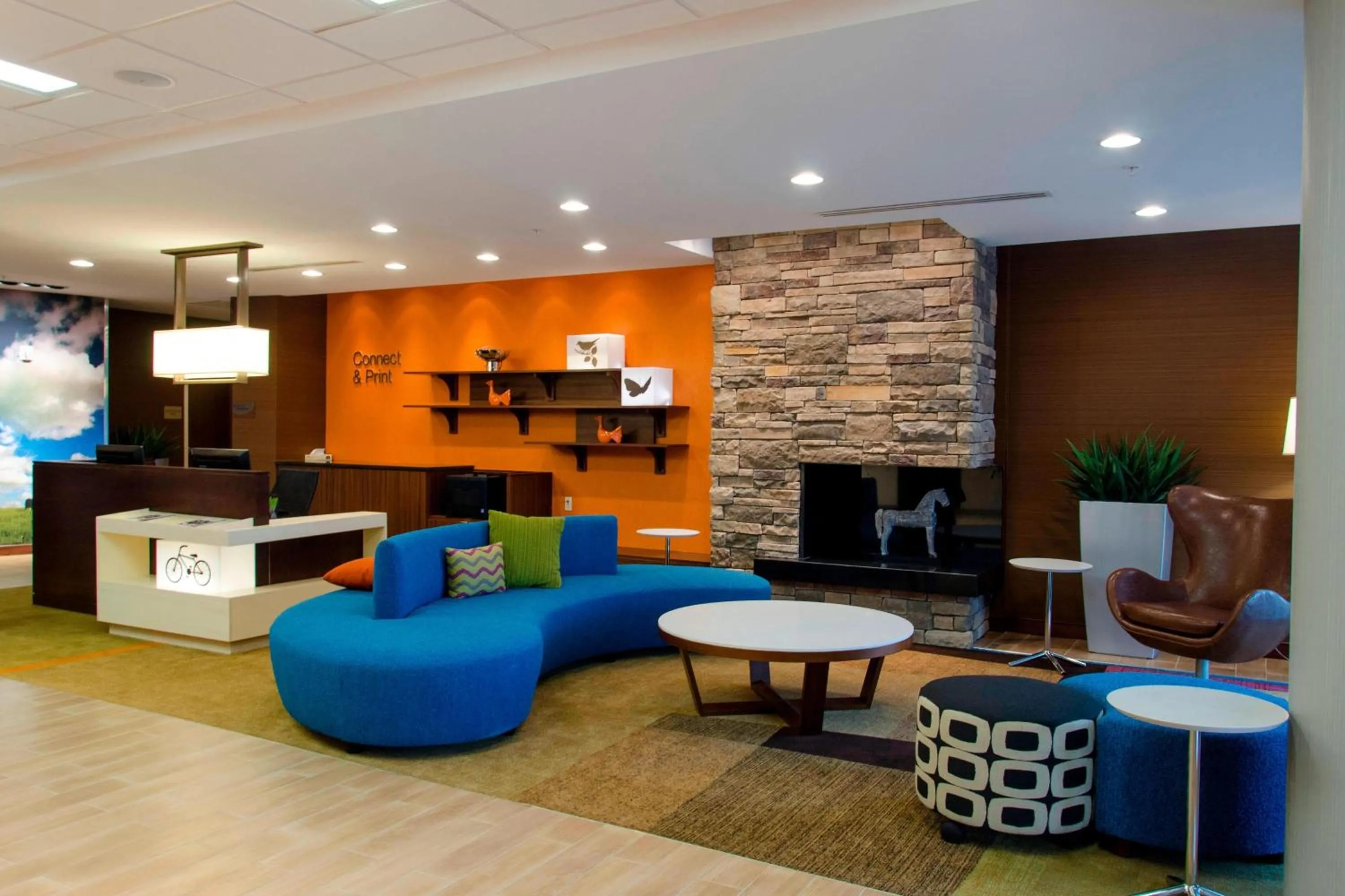 Lobby or reception in Fairfield Inn & Suites by Marriott Atlanta Cumming/Johns Creek