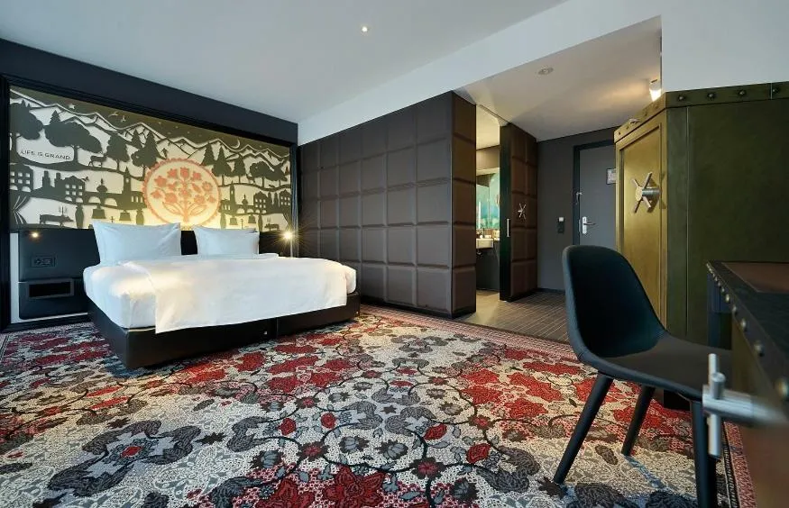 Bed in Kameha Grand Zurich, Autograph Collection