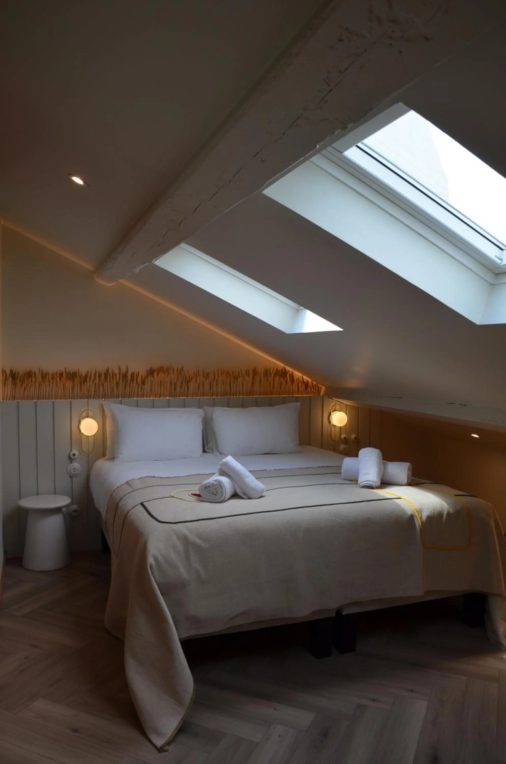 Bed in Hotel Maison Soleil