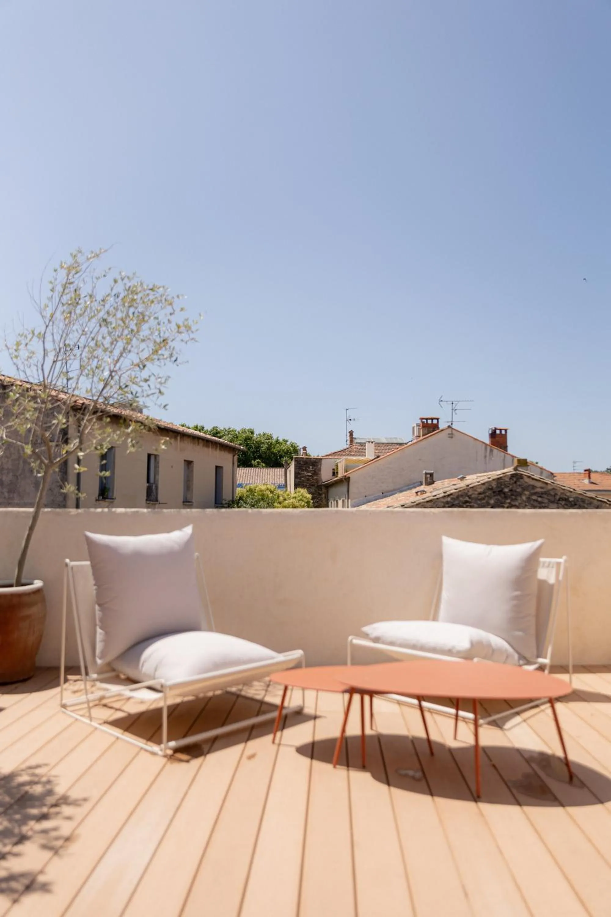 Balcony/Terrace in Hotel M Soleil - Montpellier Centre Saint Roch