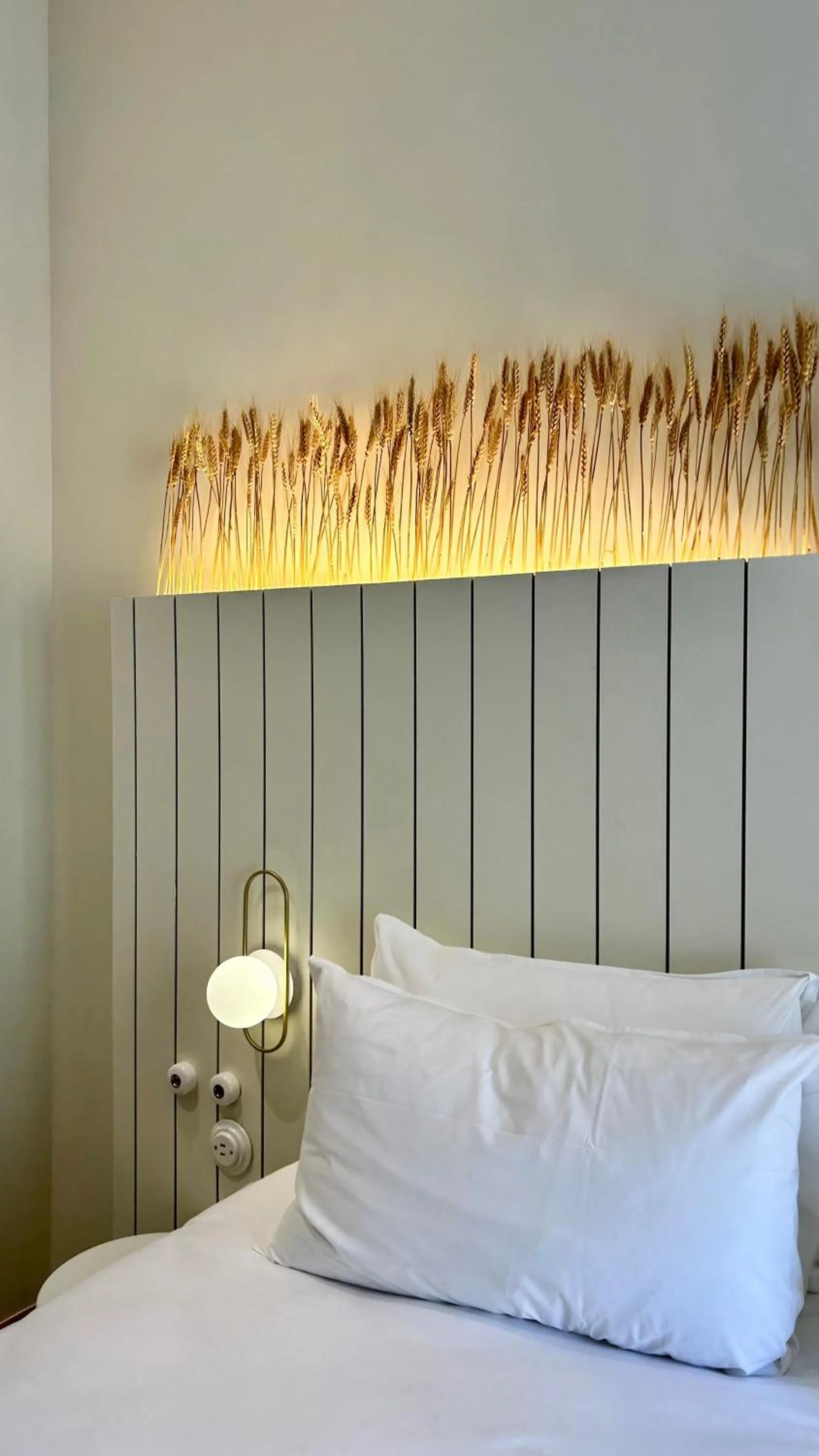 Decorative detail, Bed in Hotel Maison Soleil