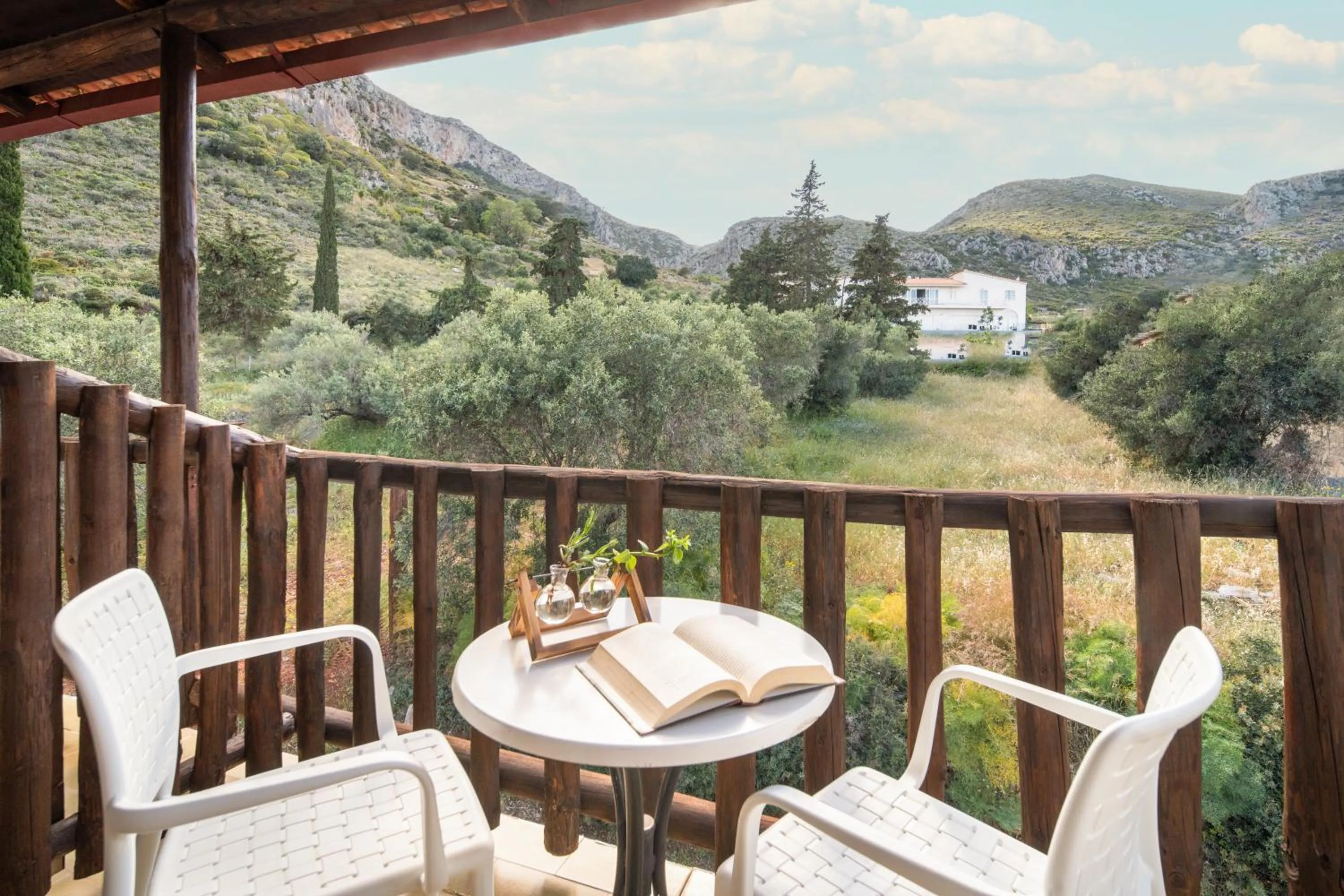 Balcony/Terrace in Monemvasia Green Apartments