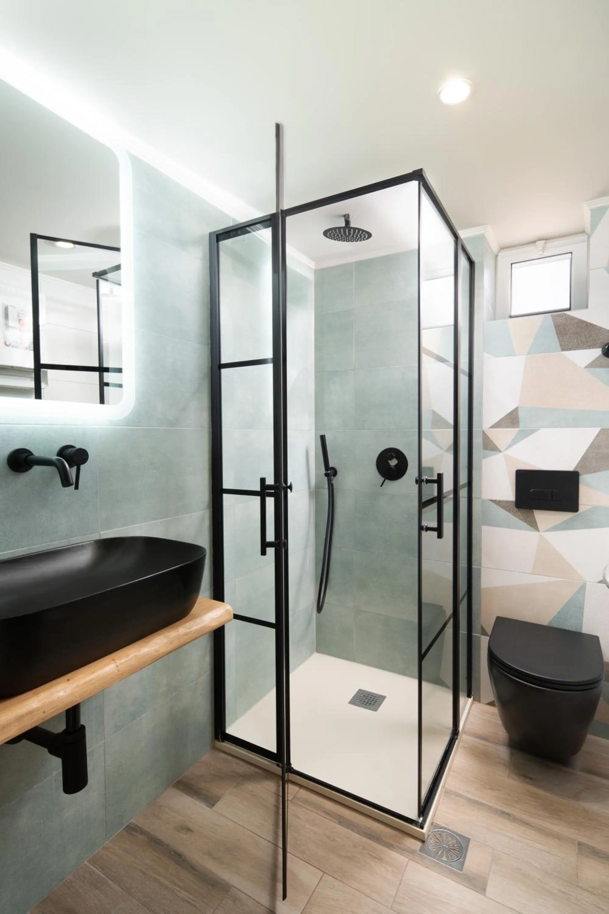 Bathroom in Monemvasia Green Apartments