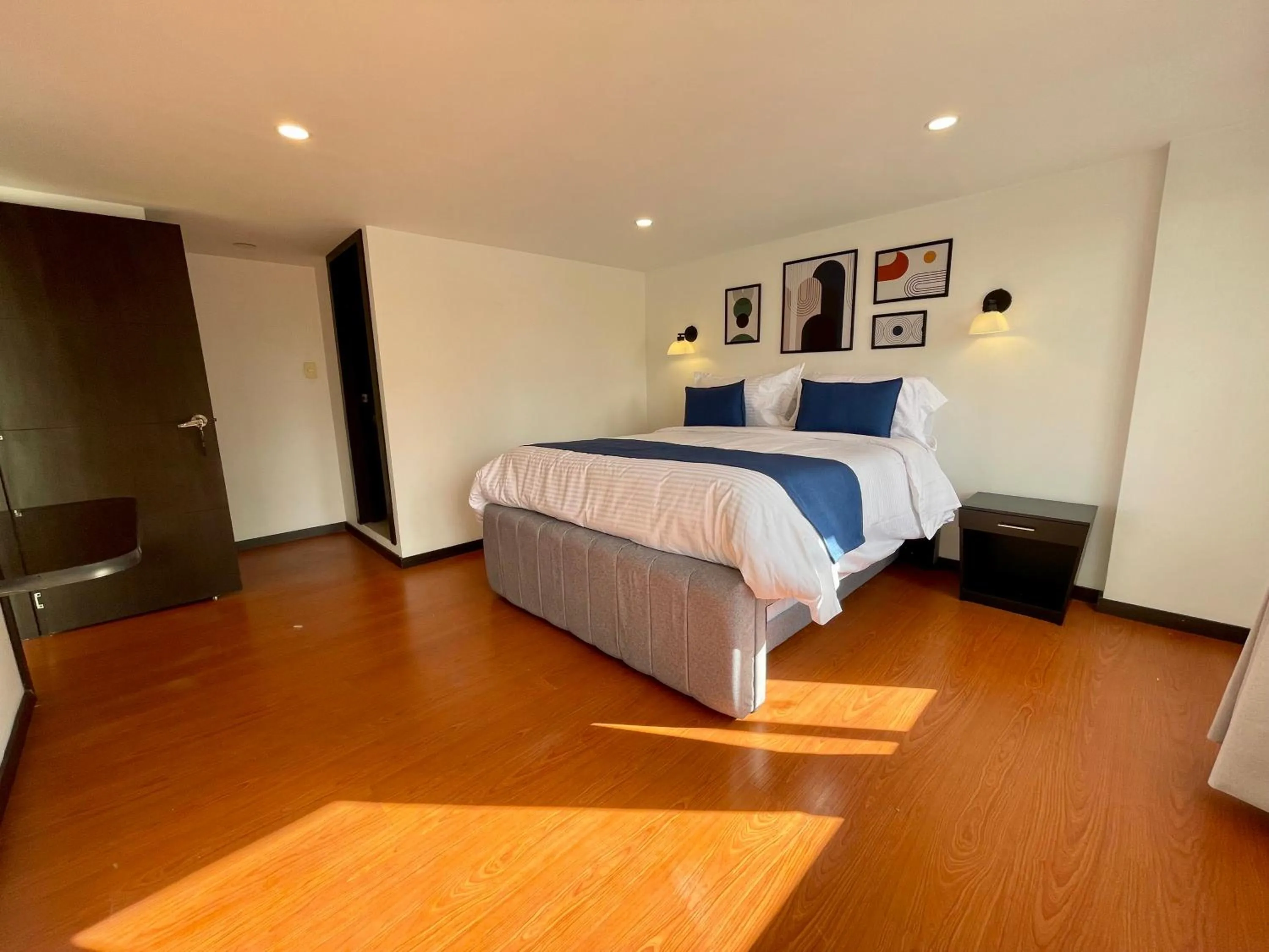 Bed in Hotel Embajada 44