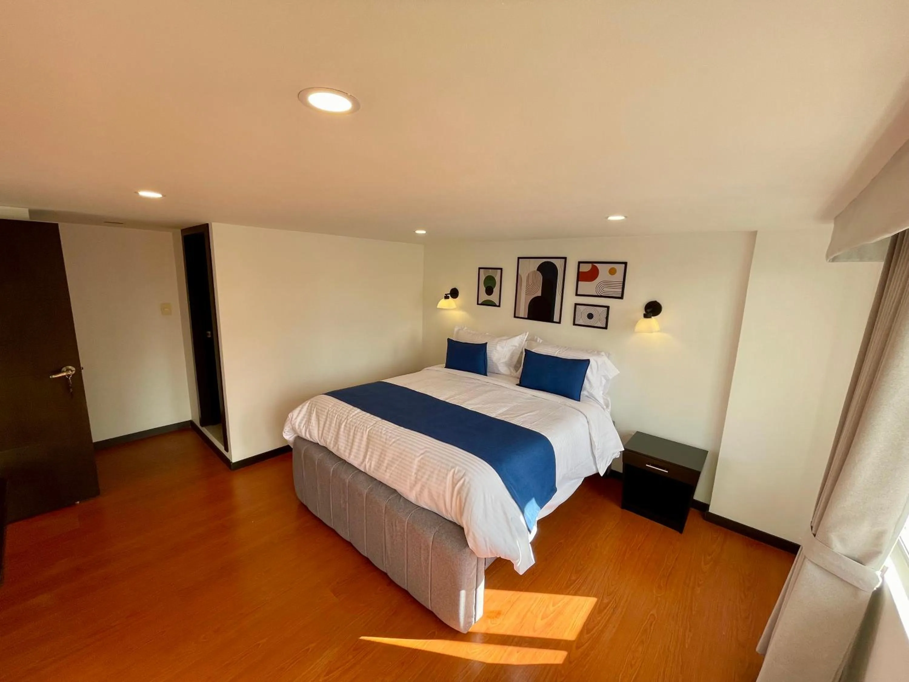 Bed in Hotel Embajada 44