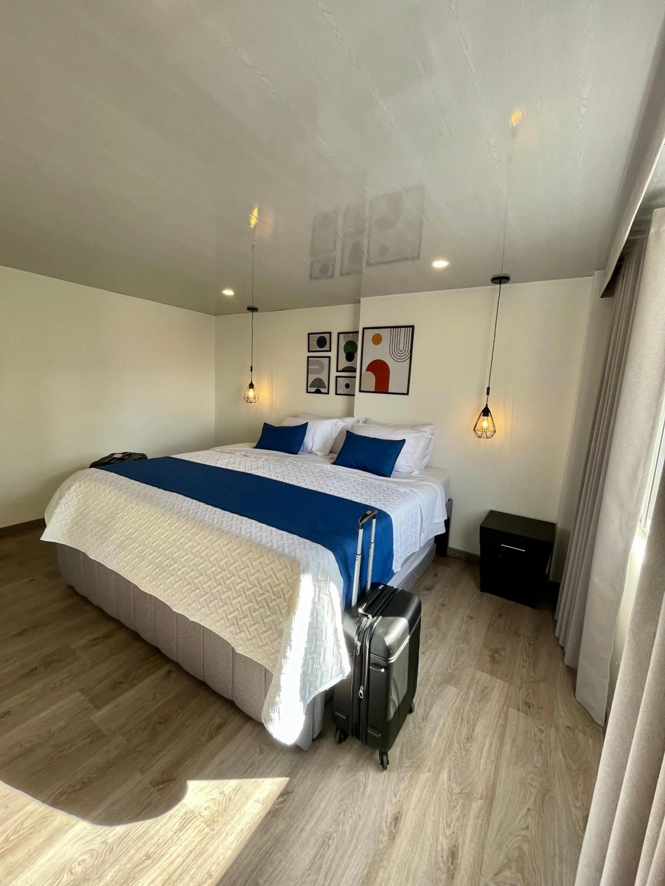 Bed in Hotel Embajada 44