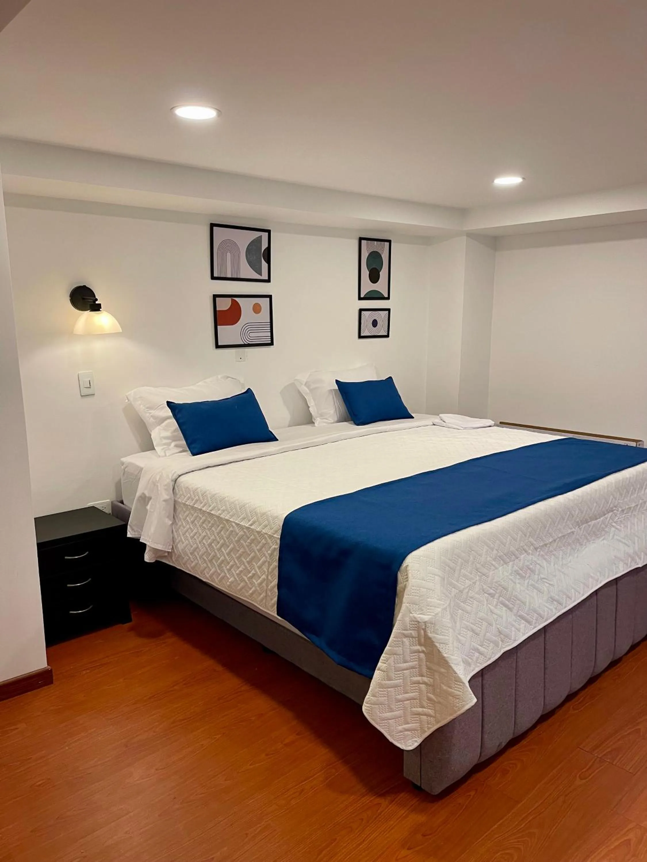 Bed in Hotel Embajada 44