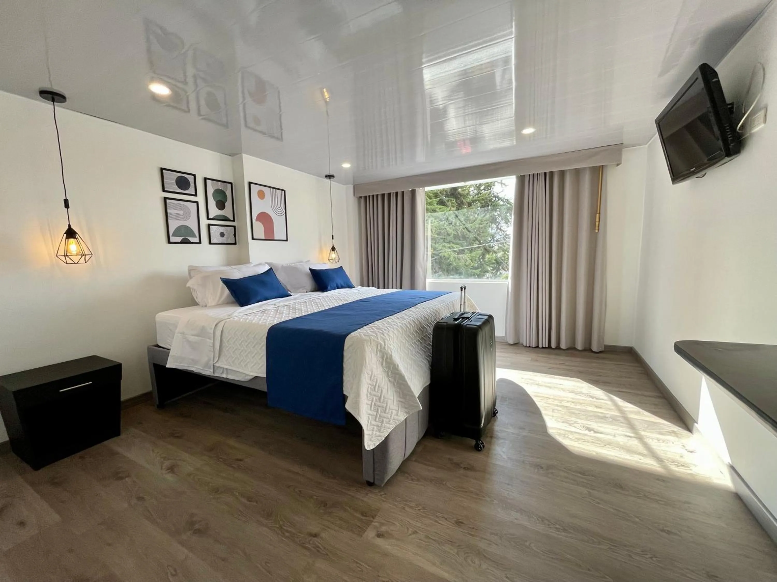 Bed in Hotel Embajada 44