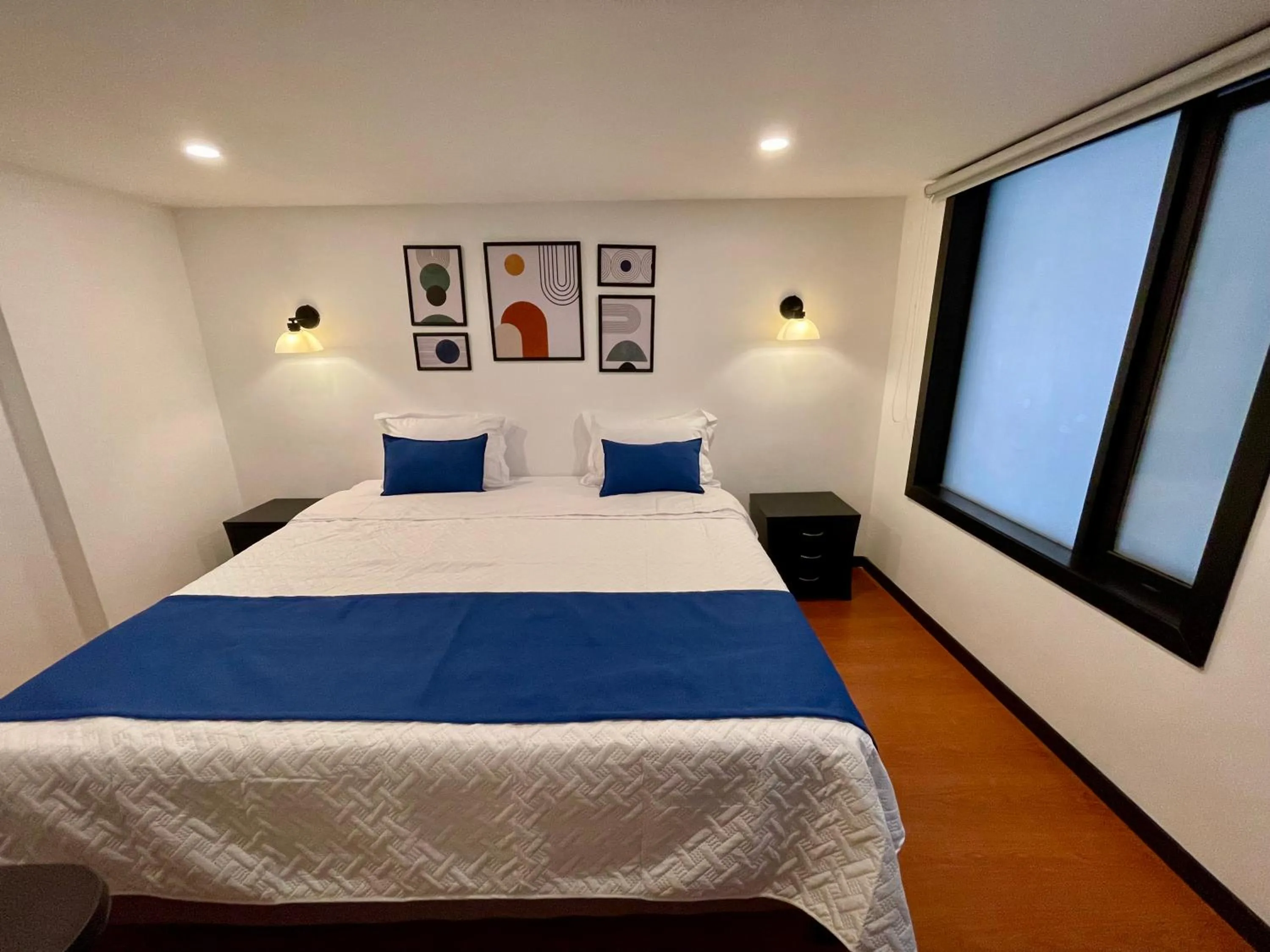 Bed in Hotel Embajada 44