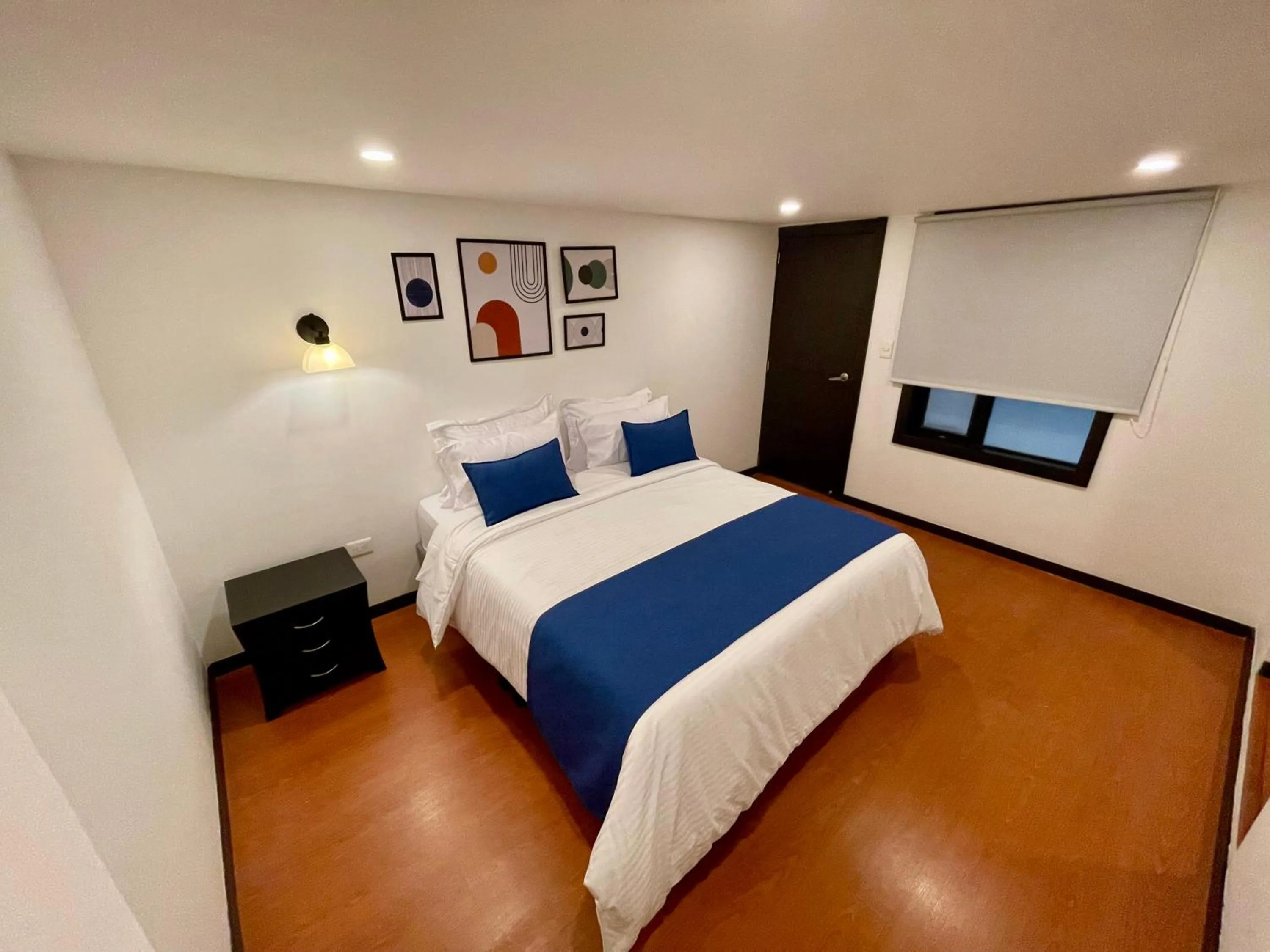 Bed in Hotel Embajada 44