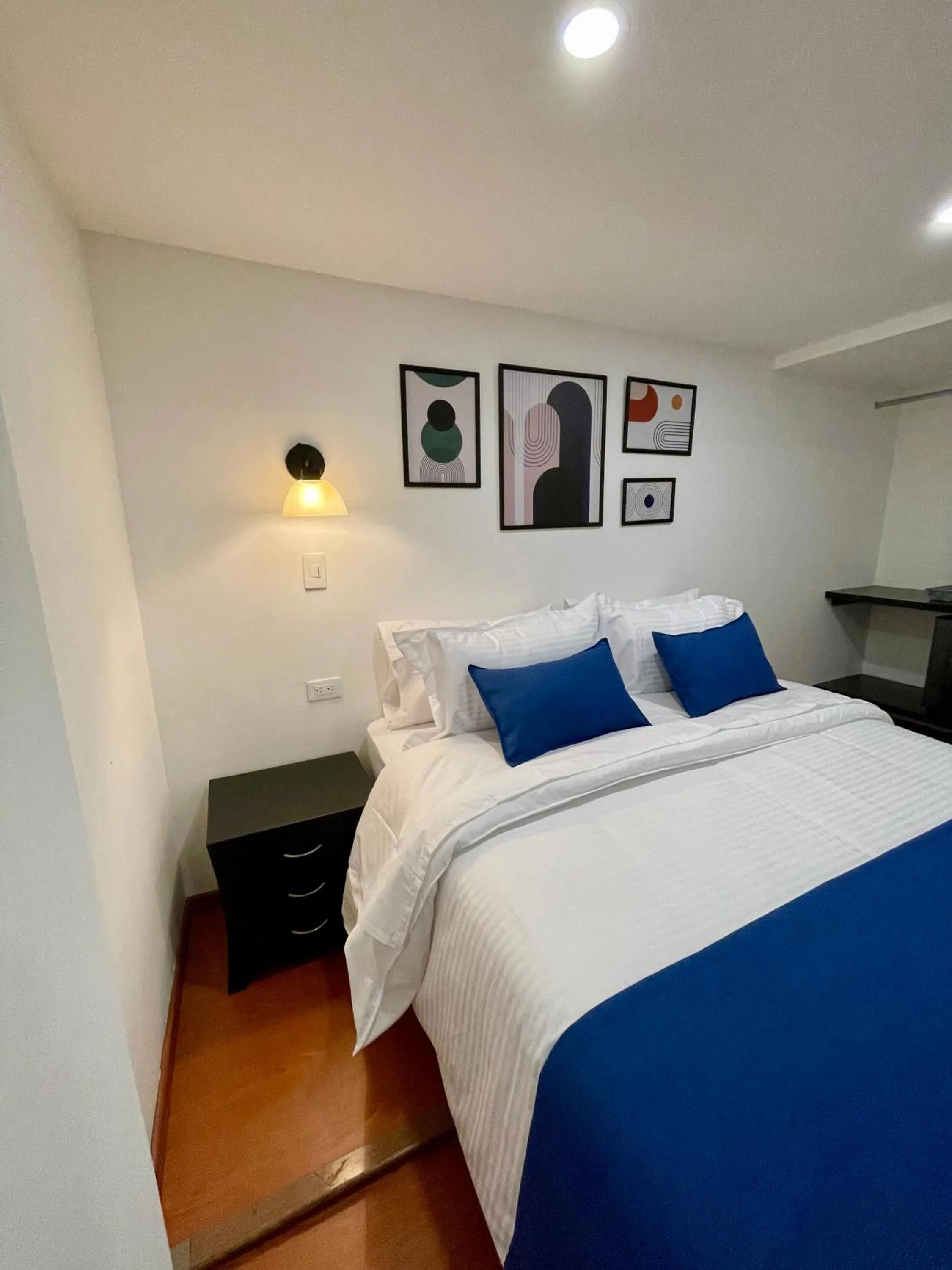 Bed in Hotel Embajada 44