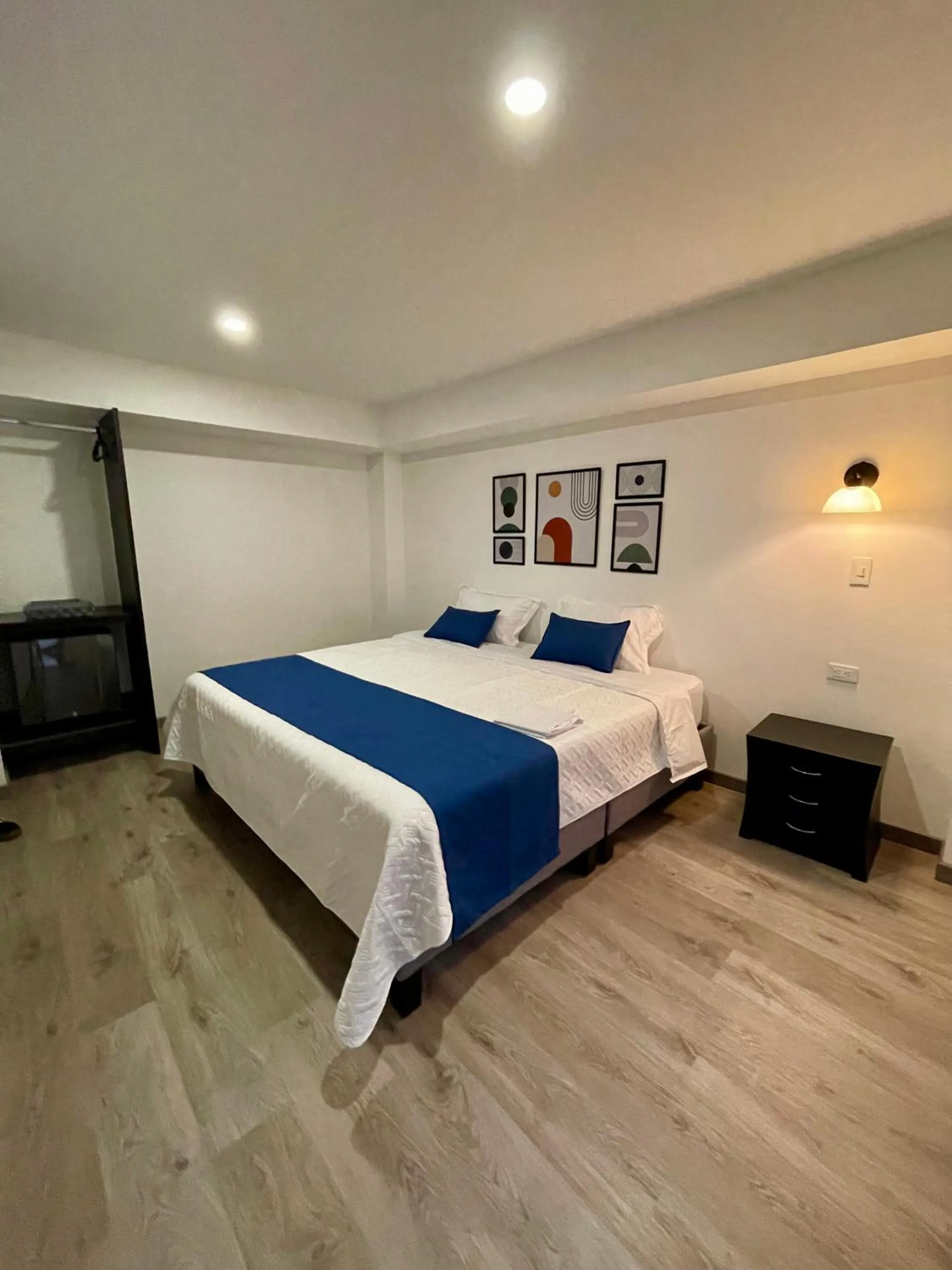 Bed in Hotel Embajada 44