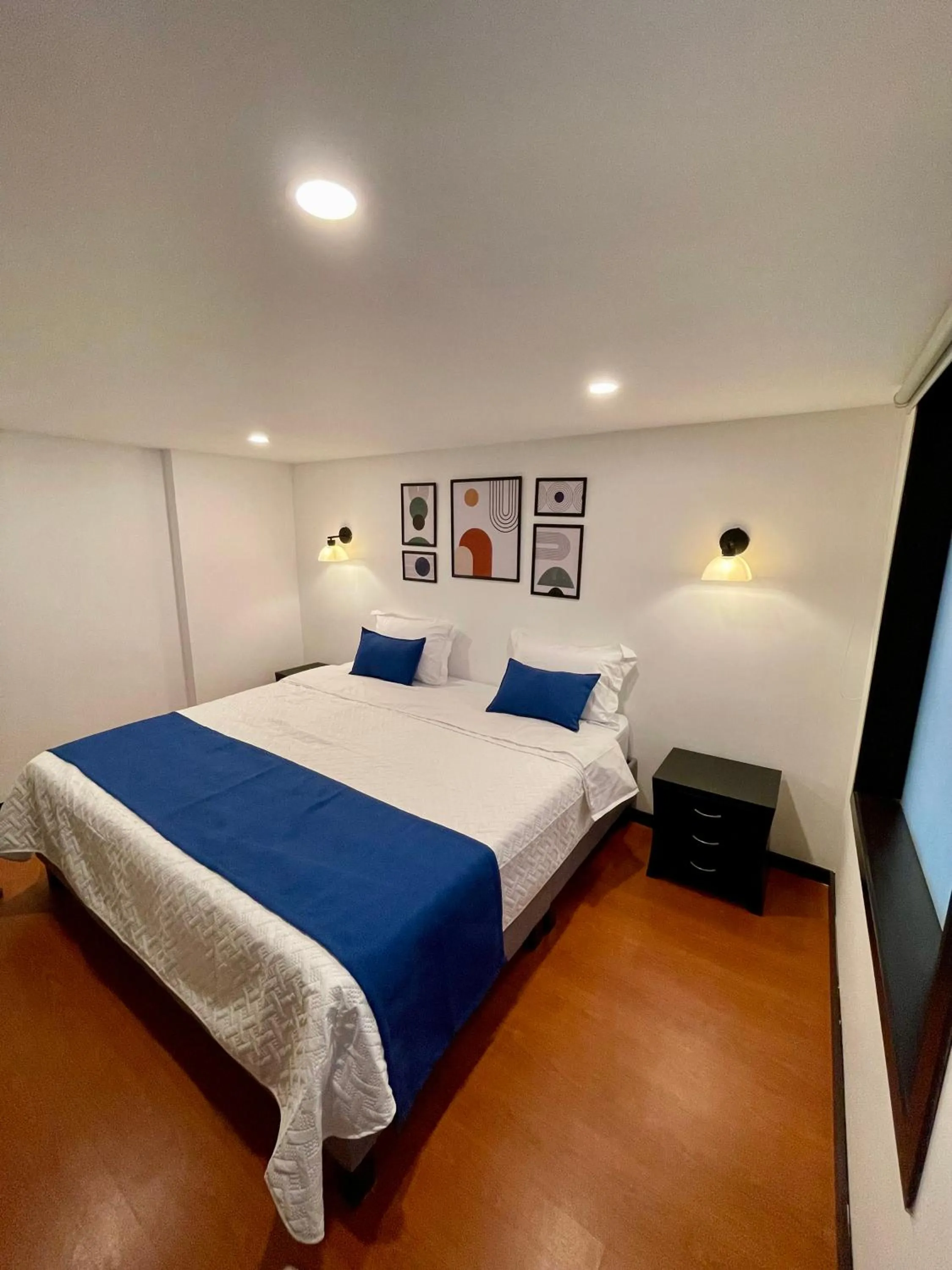 Bed in Hotel Embajada 44