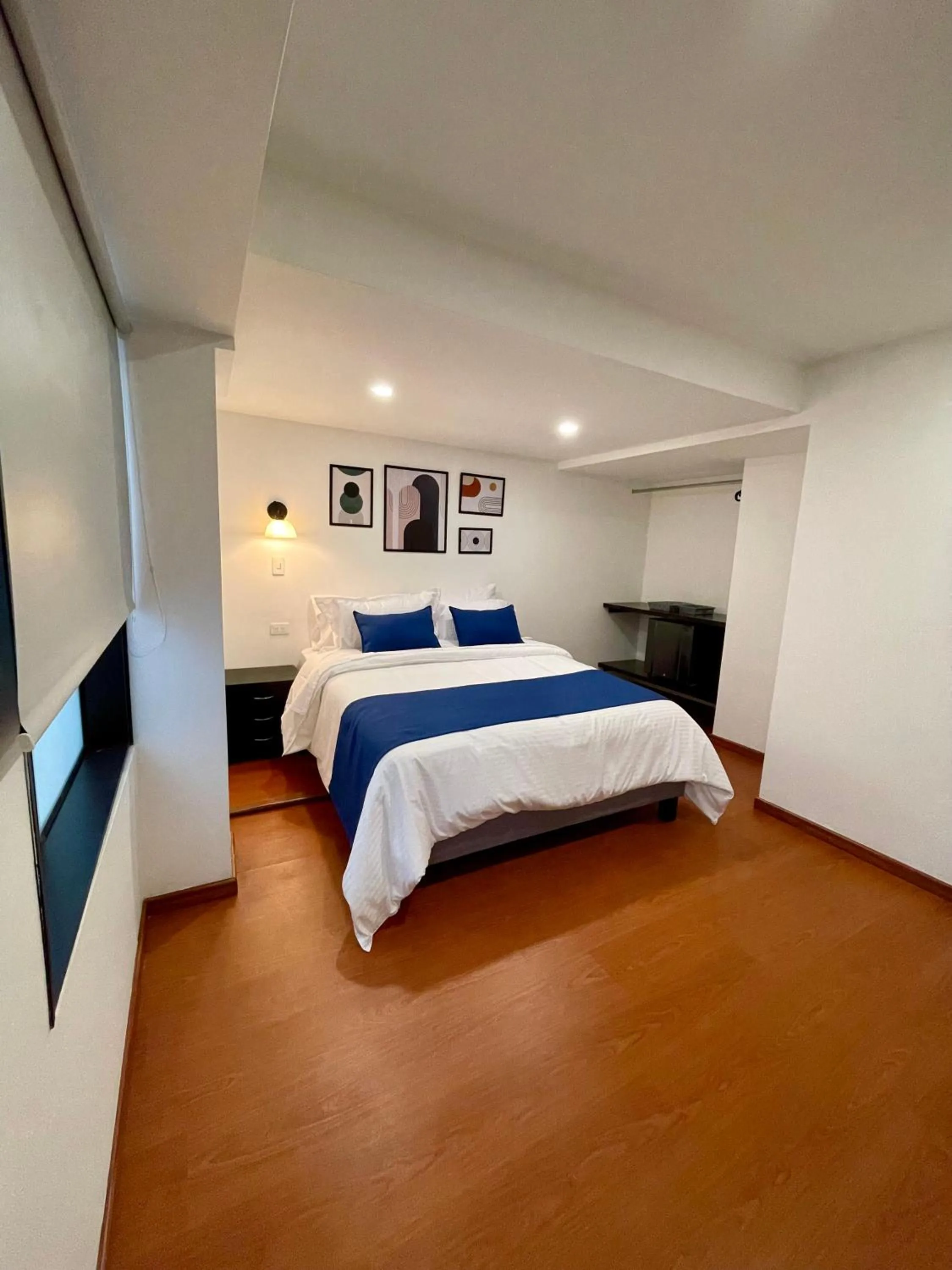 Bed in Hotel Embajada 44