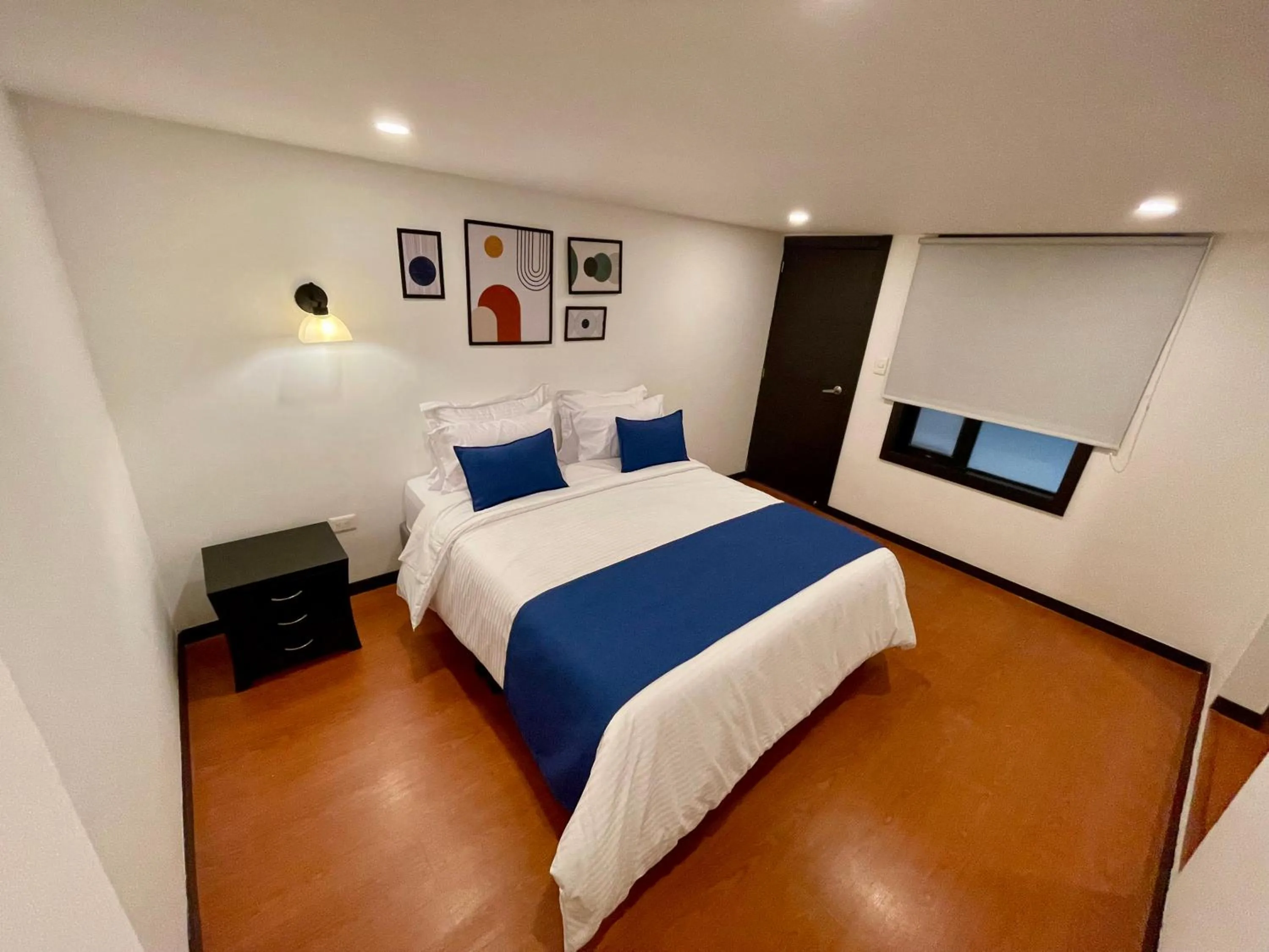 Bed in Hotel Embajada 44