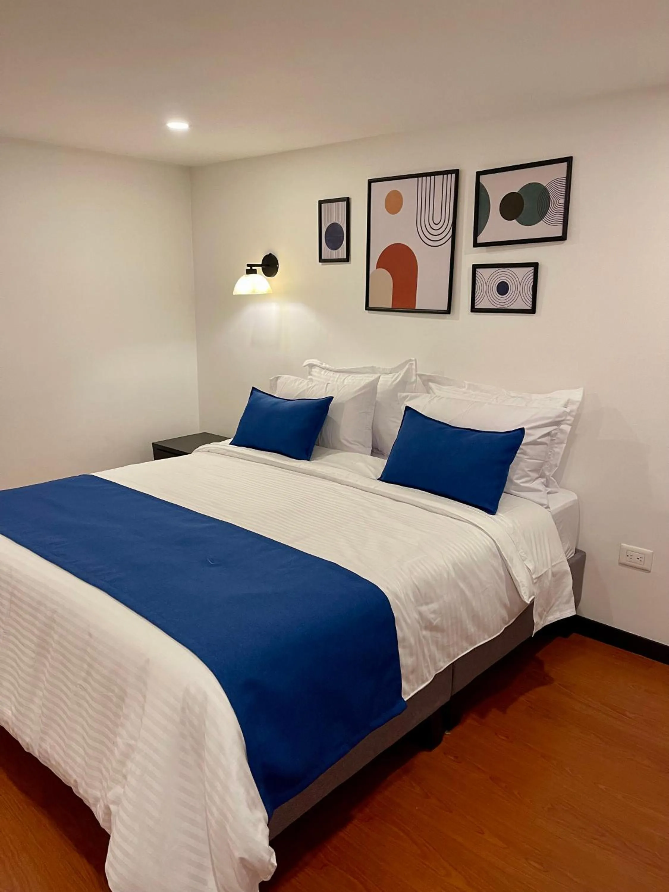 Bed in Hotel Embajada 44