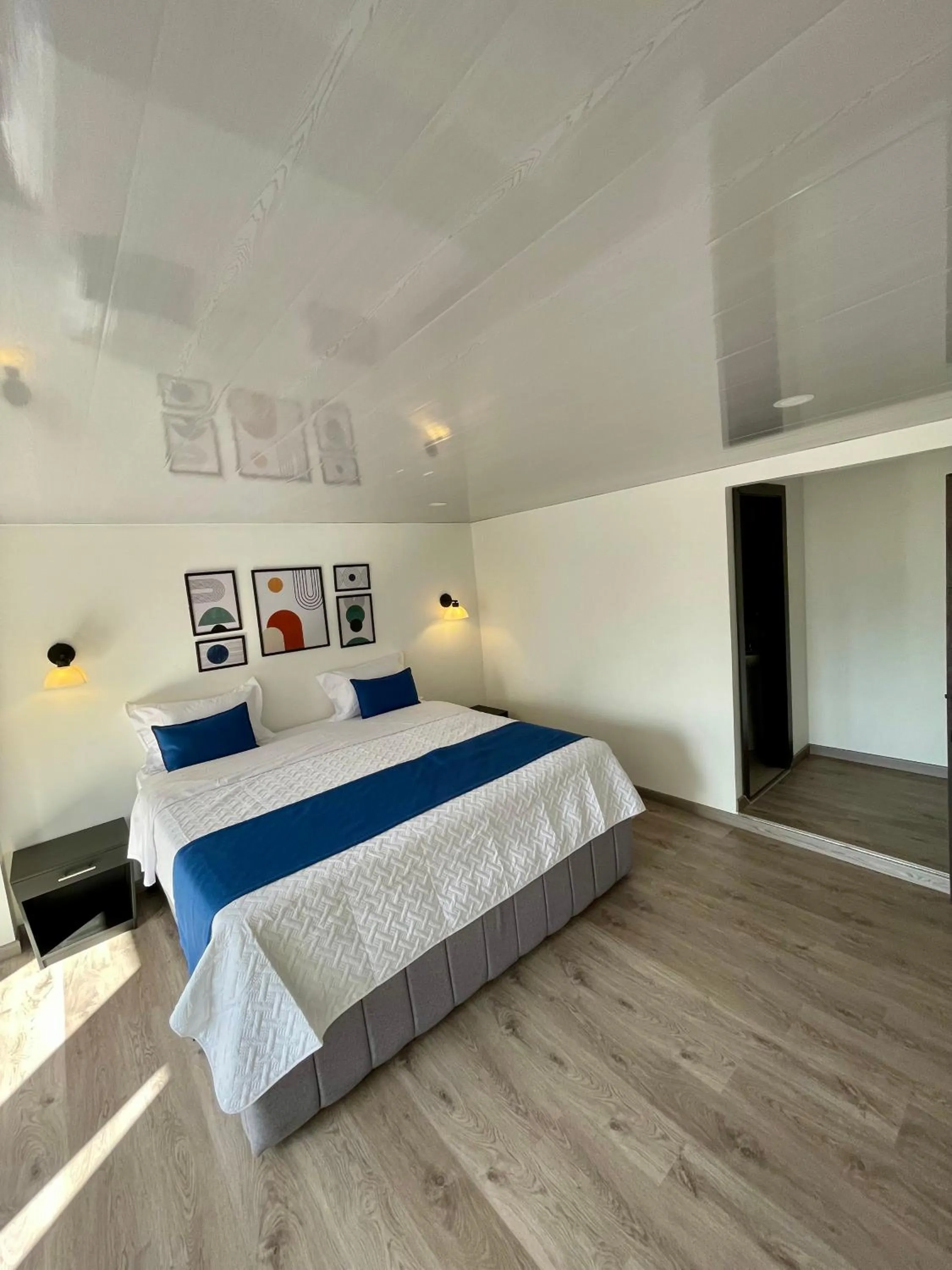 Bed in Hotel Embajada 44