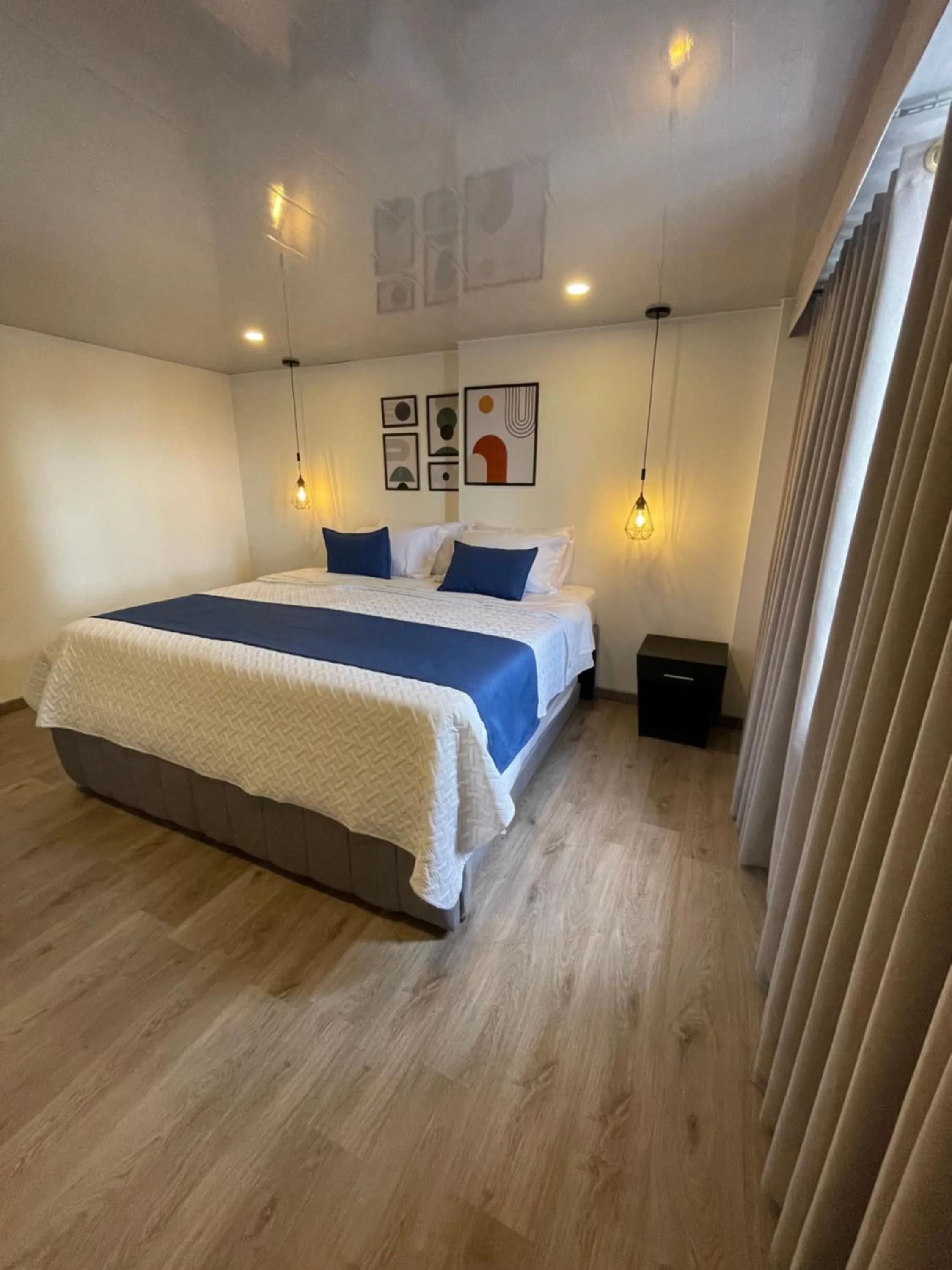 Bed in Hotel Embajada 44