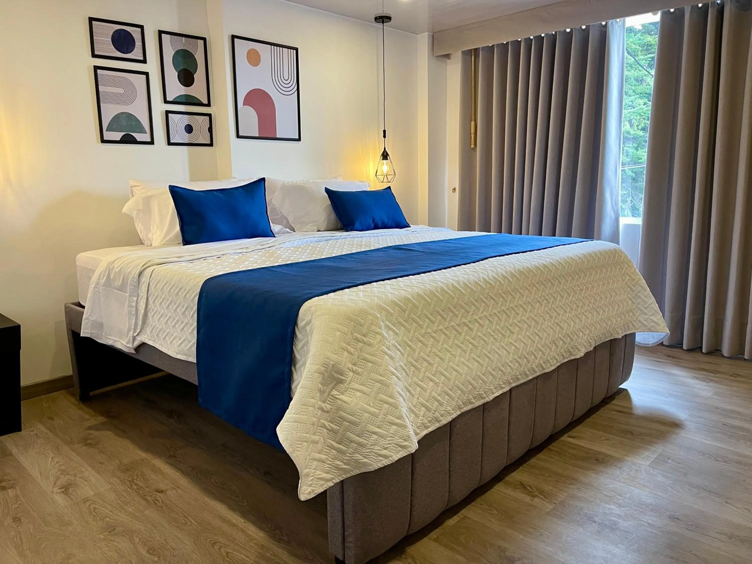 Bed in Hotel Embajada 44