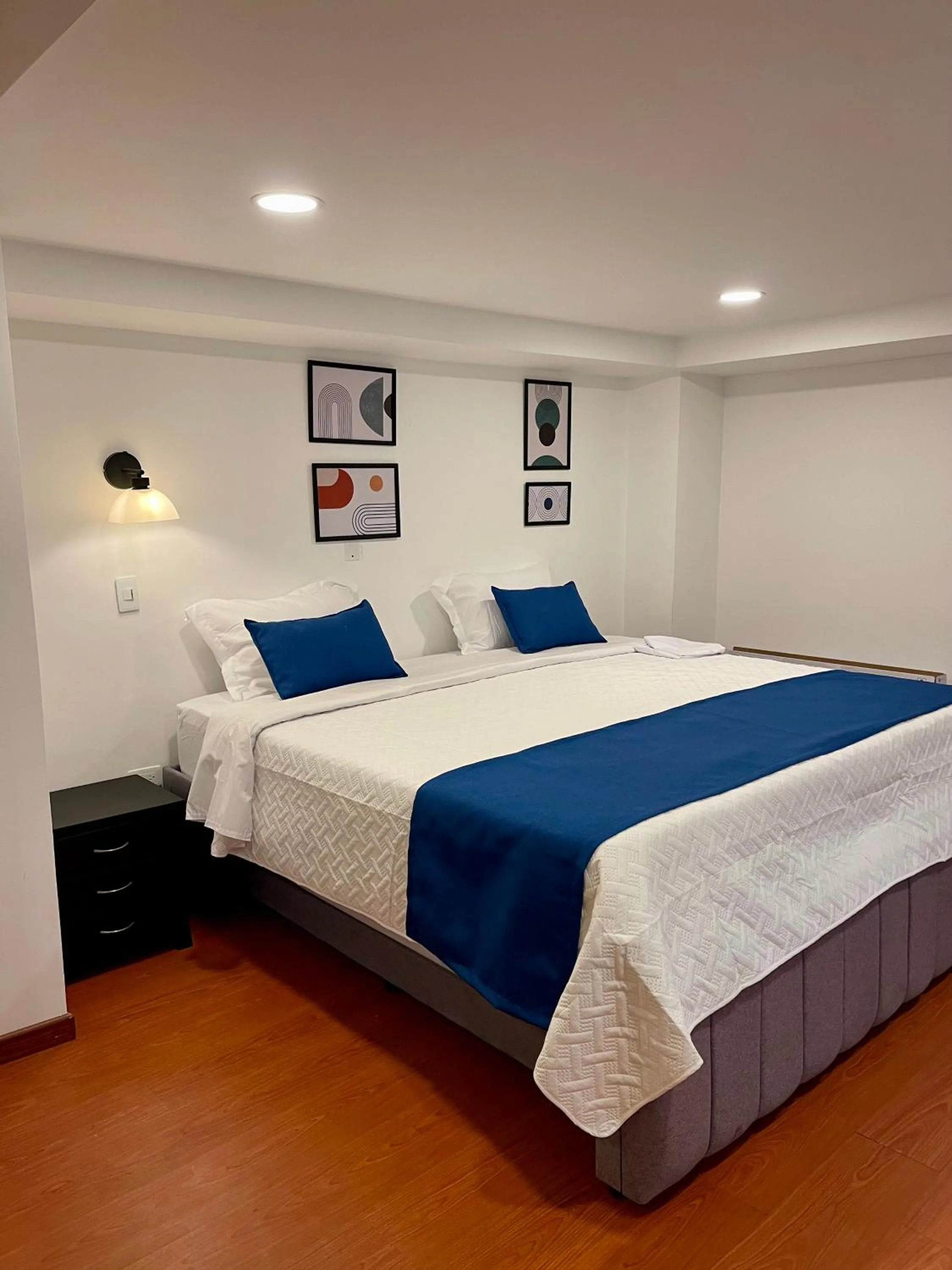 Bed in Hotel Embajada 44