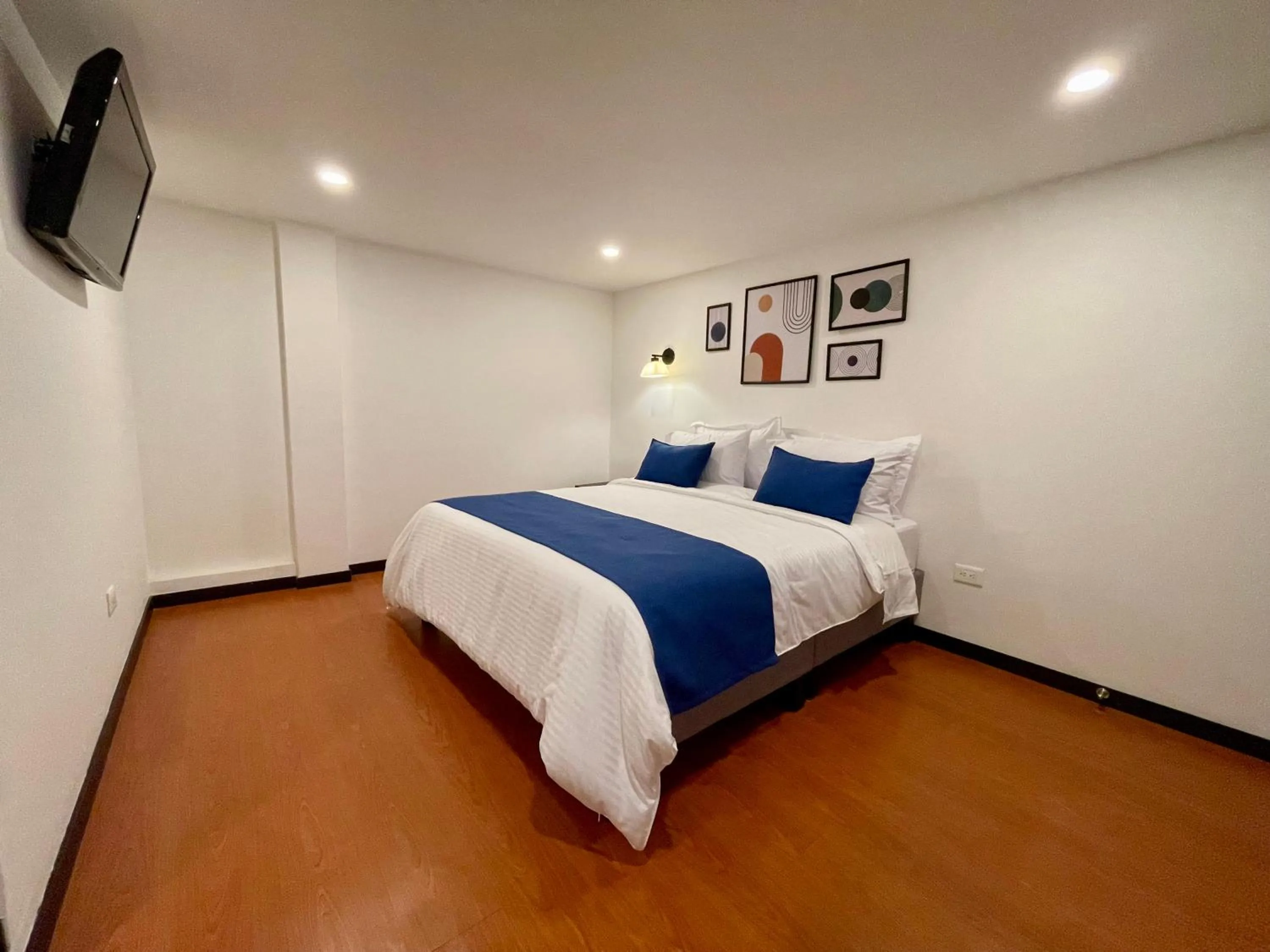 Bed in Hotel Embajada 44