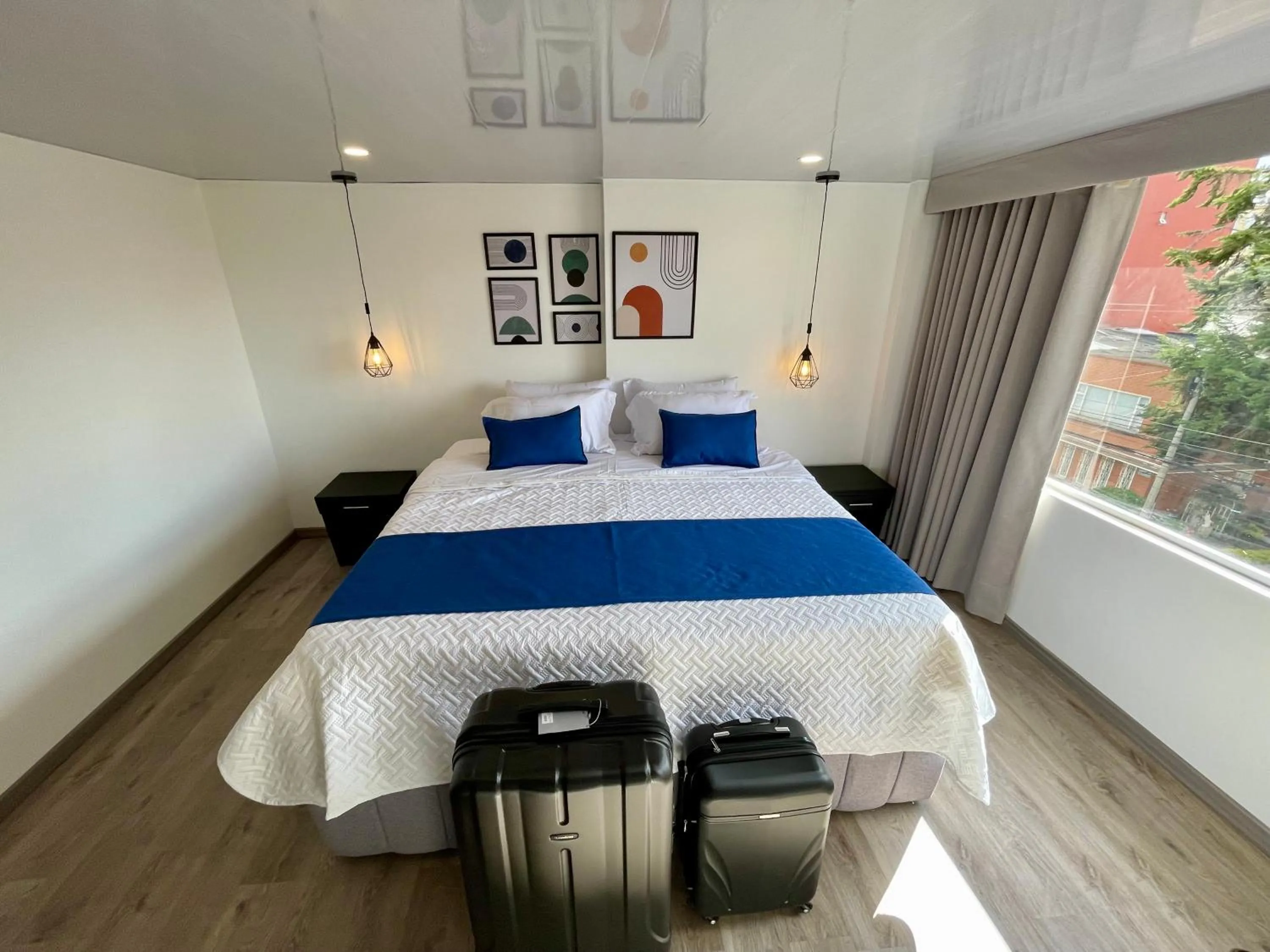 Bed in Hotel Embajada 44