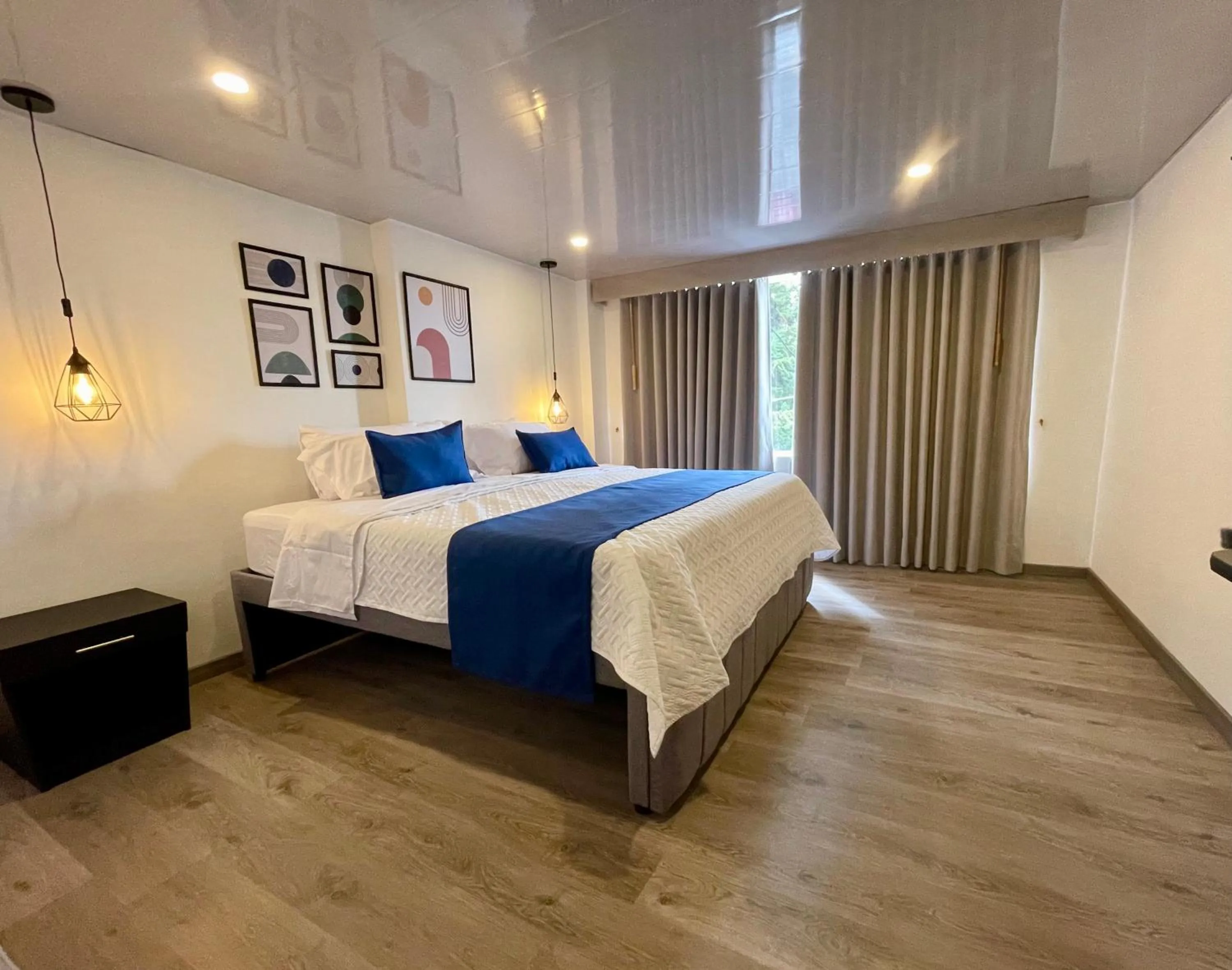 Bed in Hotel Embajada 44