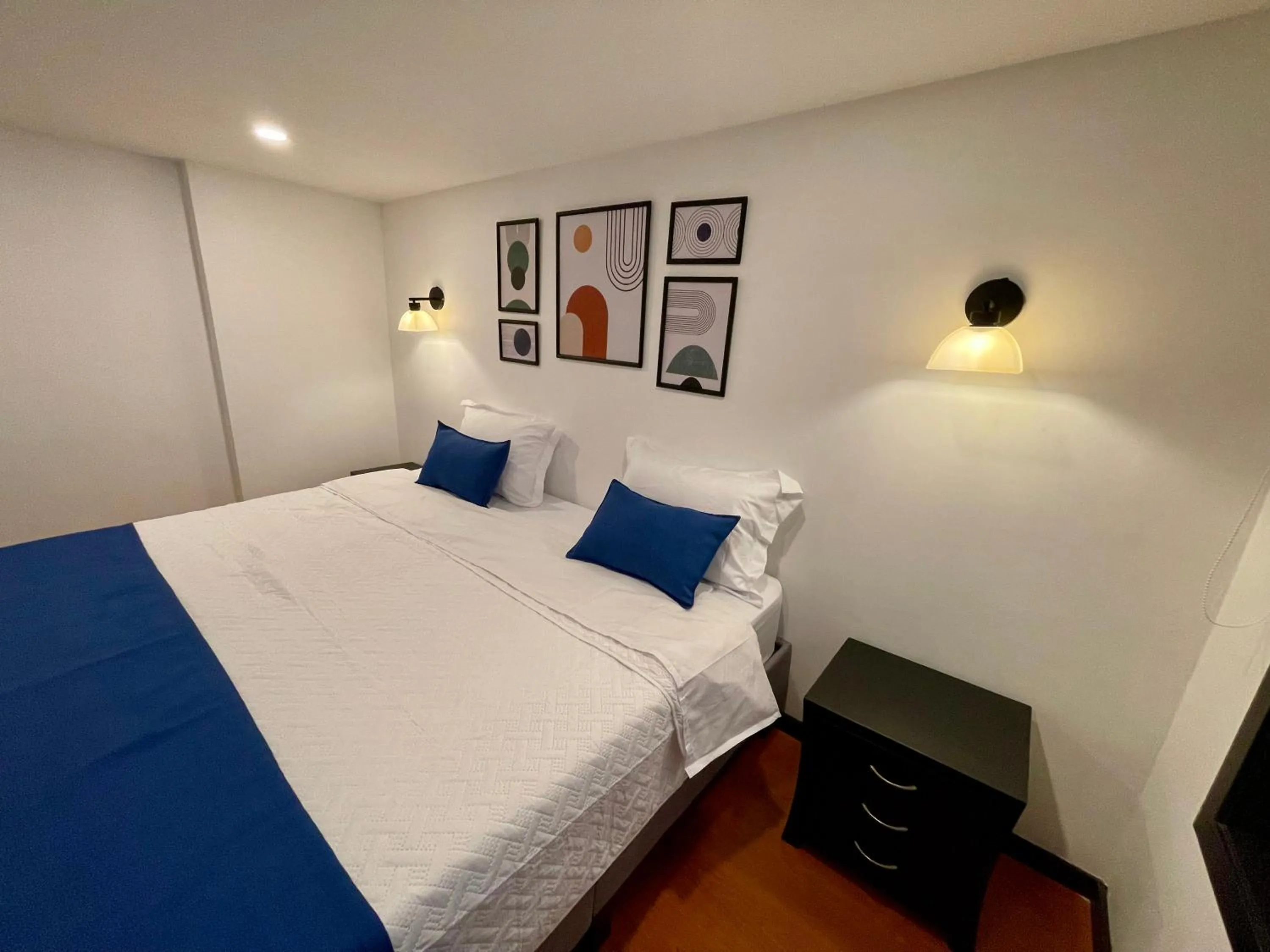 Bed in Hotel Embajada 44