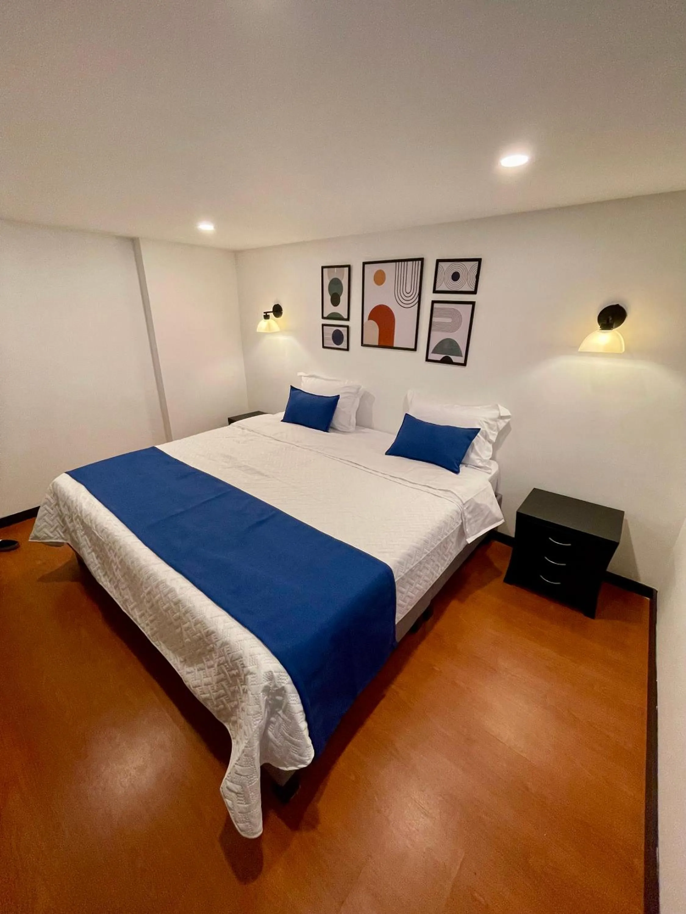 Bed in Hotel Embajada 44