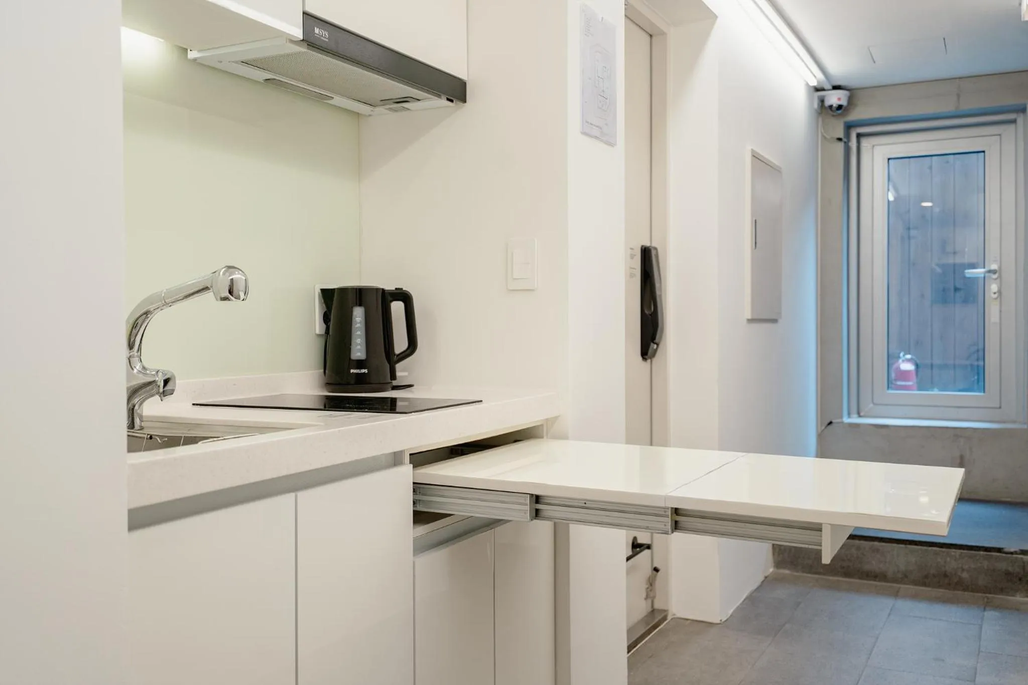Kitchen or kitchenette in The Phase Boutique Hotel 동대문