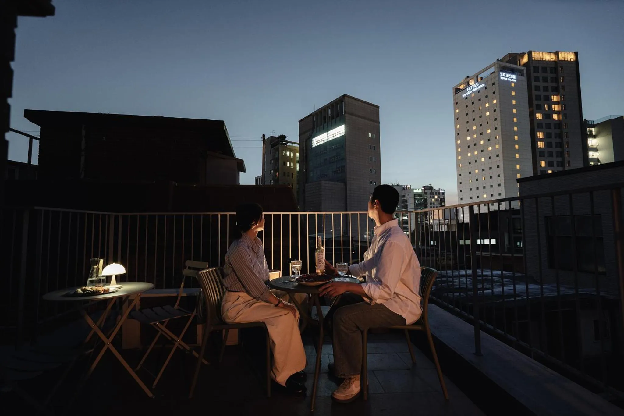 Balcony/Terrace in The Phase Boutique Hotel 동대문