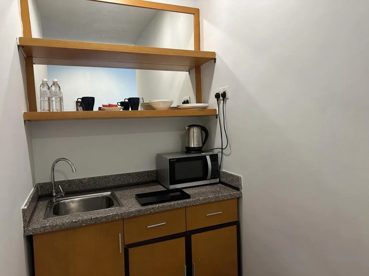 Kitchen or kitchenette in 16celsius at Kea Farm Brinchang