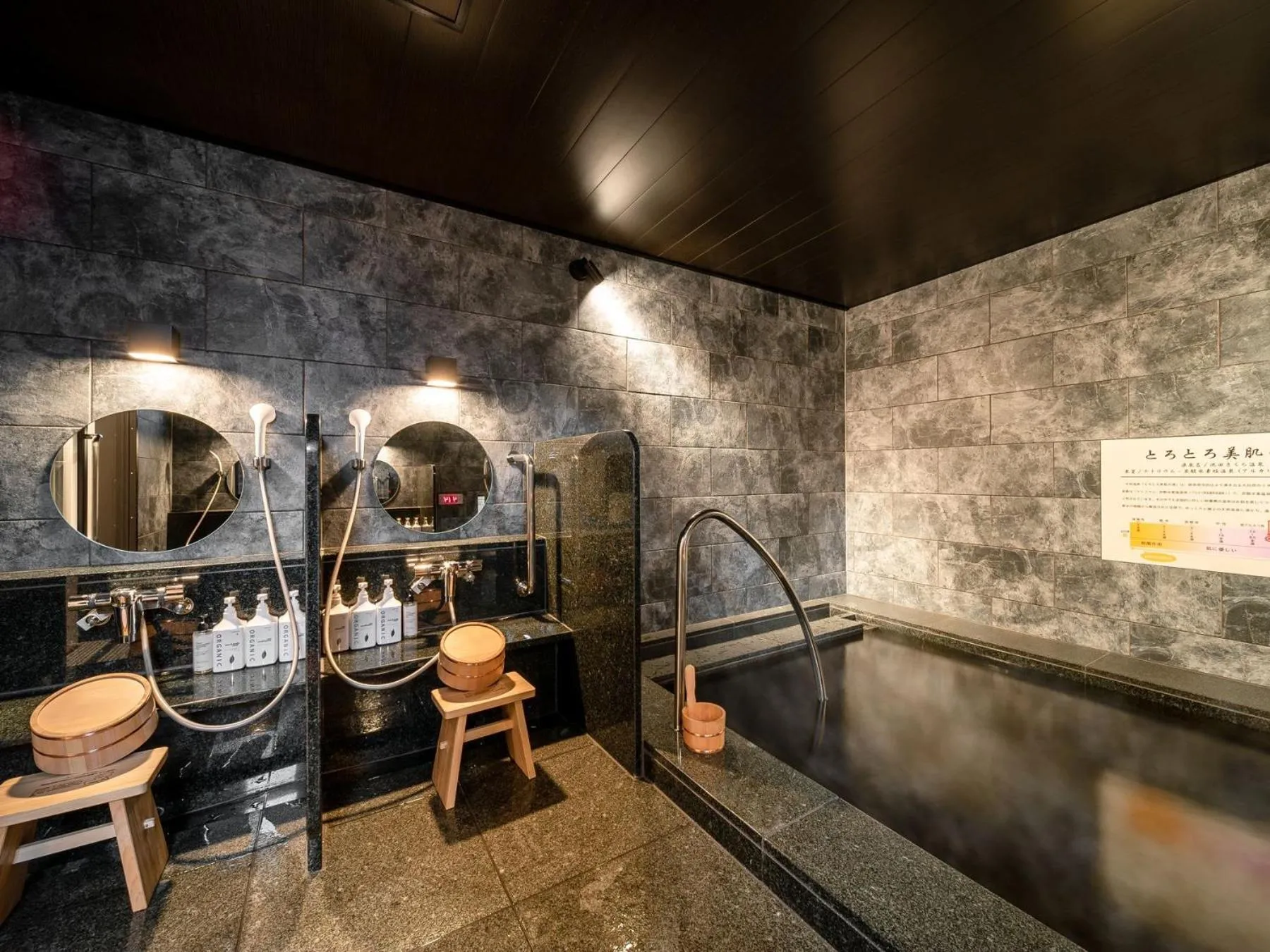 Hot Spring Bath in Super Hotel Premier Nagoya Sakuradoriguchi