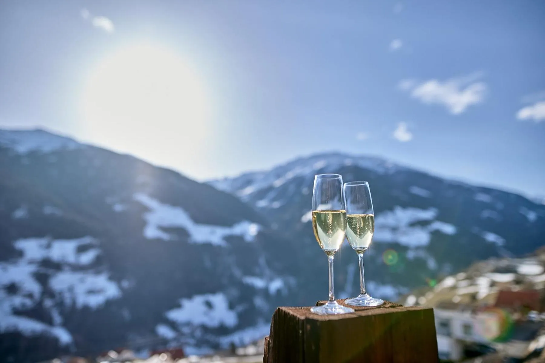 View (from property/room) in Panoramahotel Fliesserhof