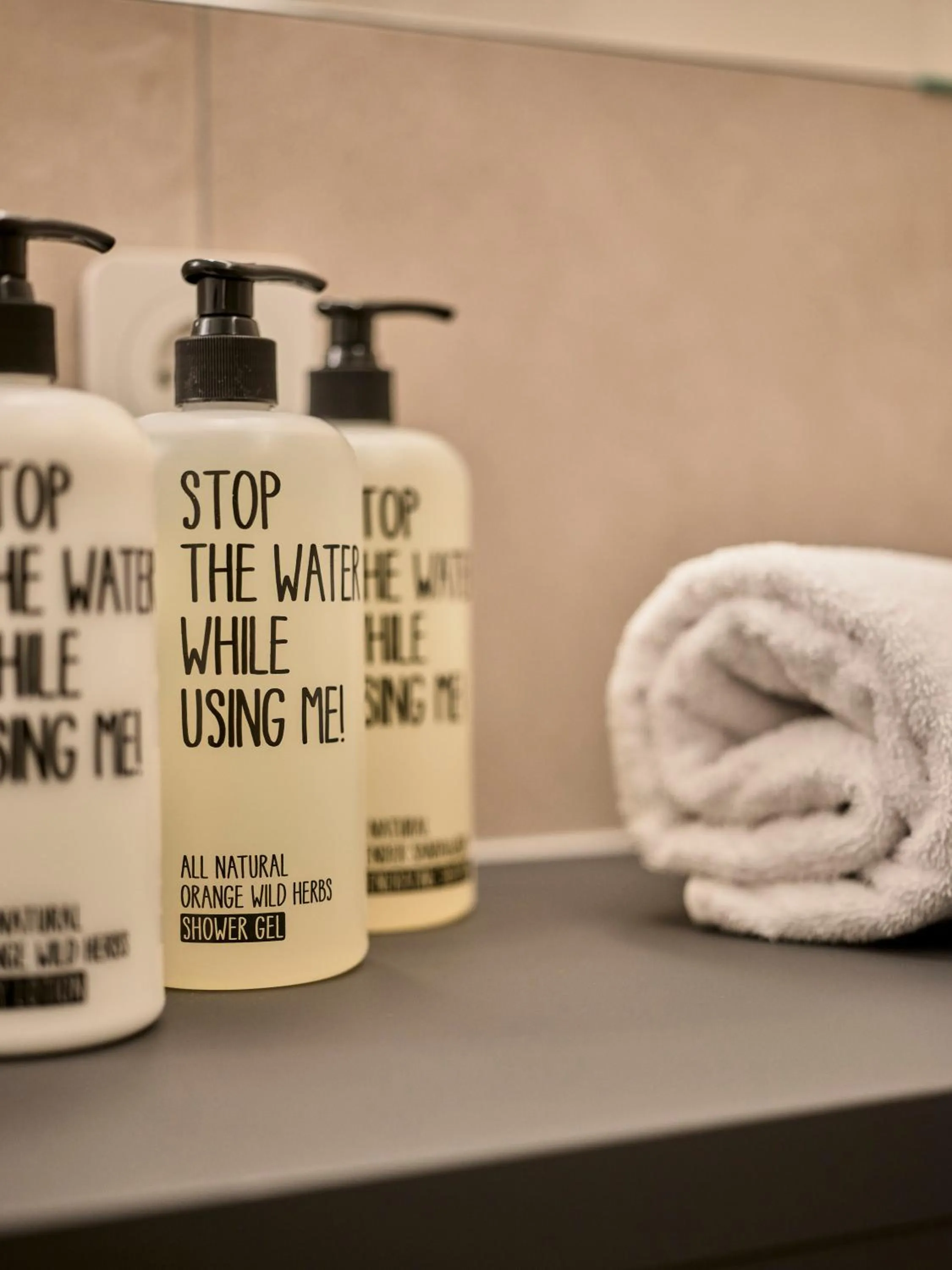 Bathroom in Panoramahotel Fliesserhof