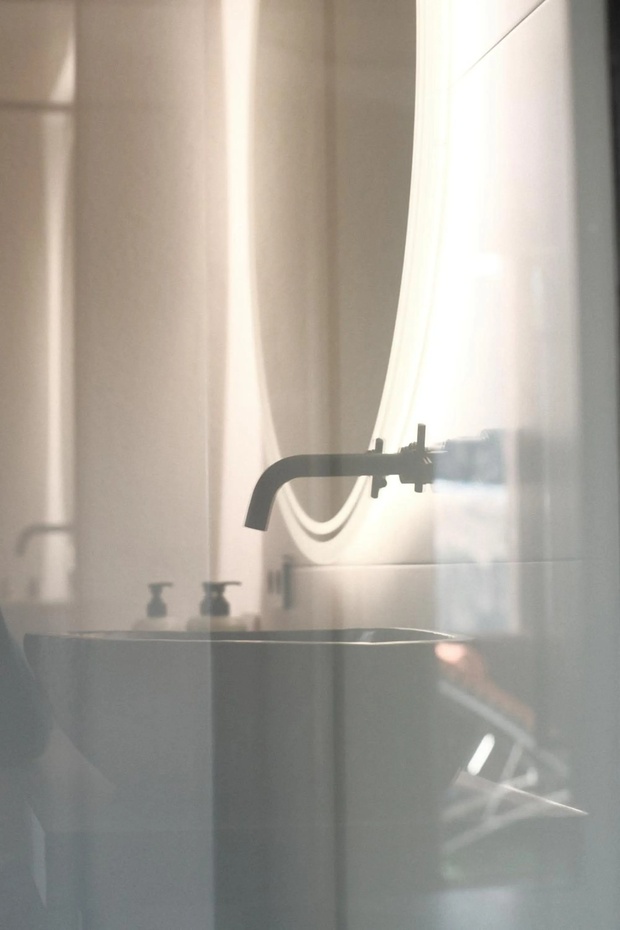 Bathroom in Panoramahotel Fliesserhof